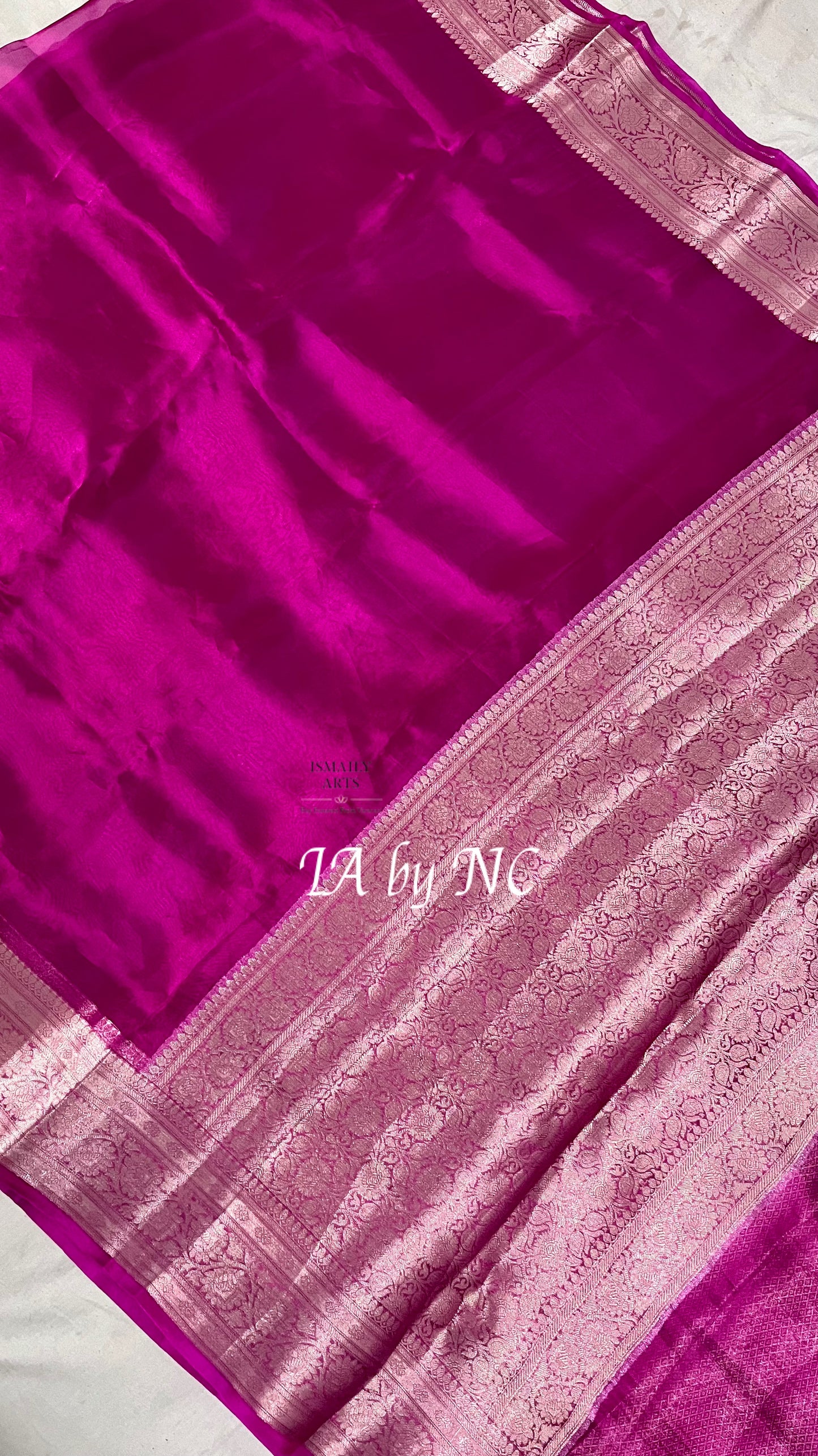 Rani Banarasi Pure Tissue Silk Saree