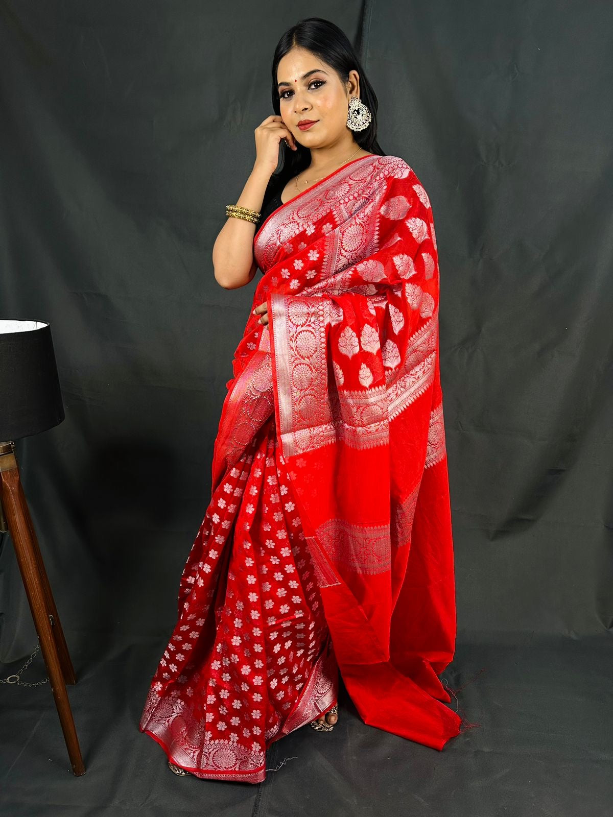 Banarasi Blend Khaddi Georgette Saree