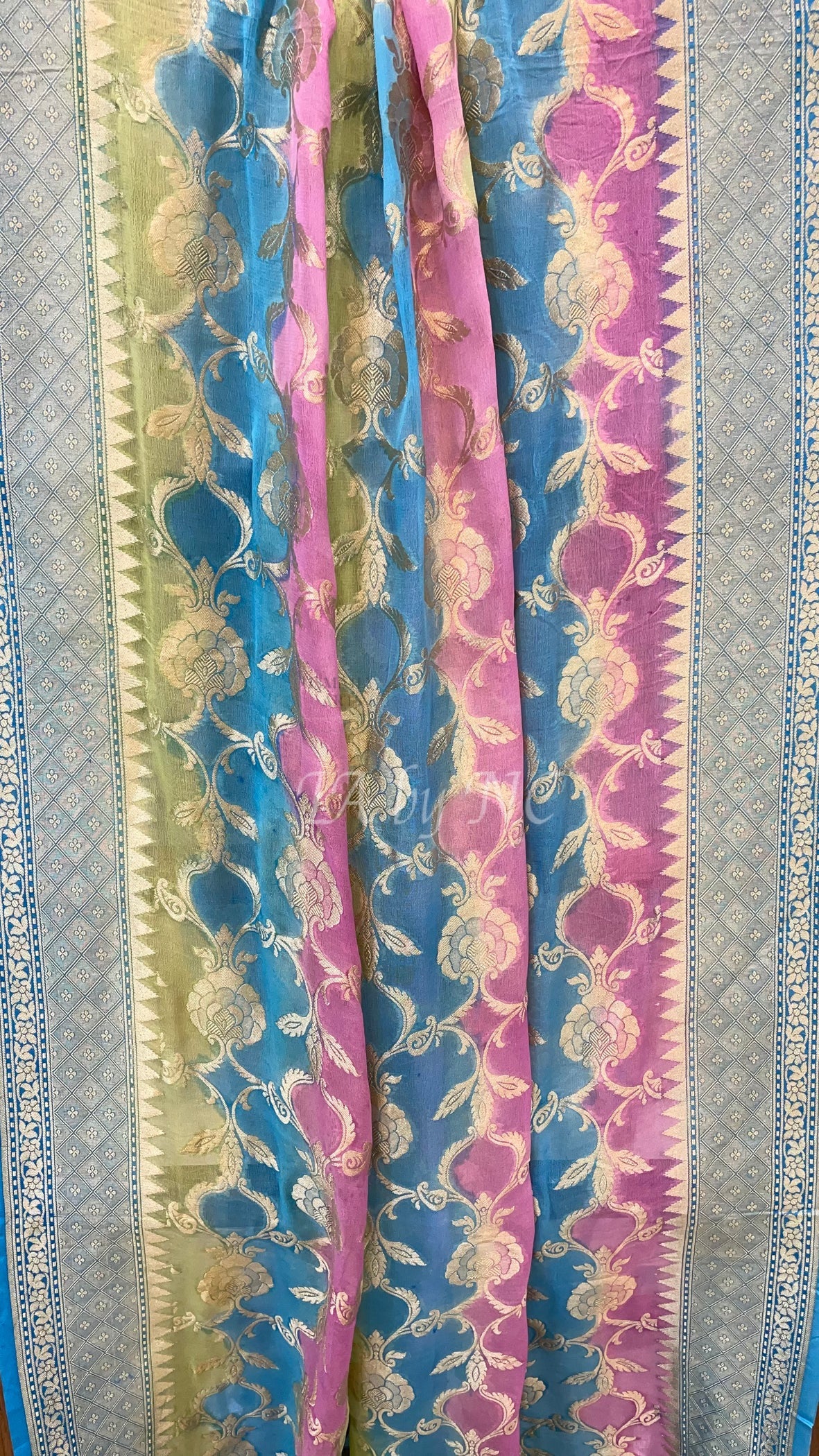 Banarasi Pure Khaddi Georgette Dupatta