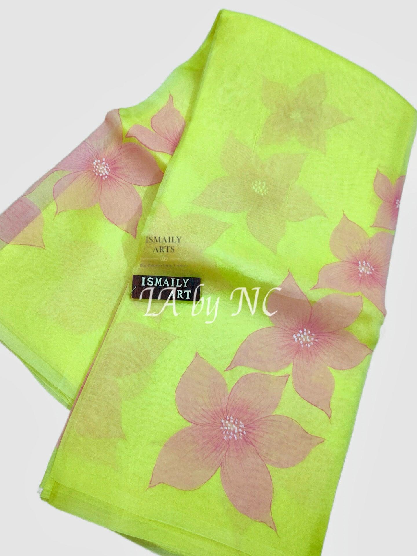 Tuscany Banarasi Pure Kora Organza Saree