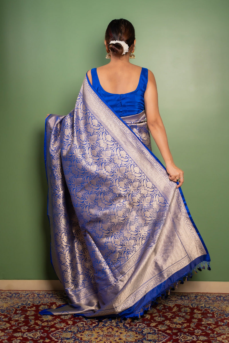 Royal Banarasi Pure Katan Silk Brocade Saree