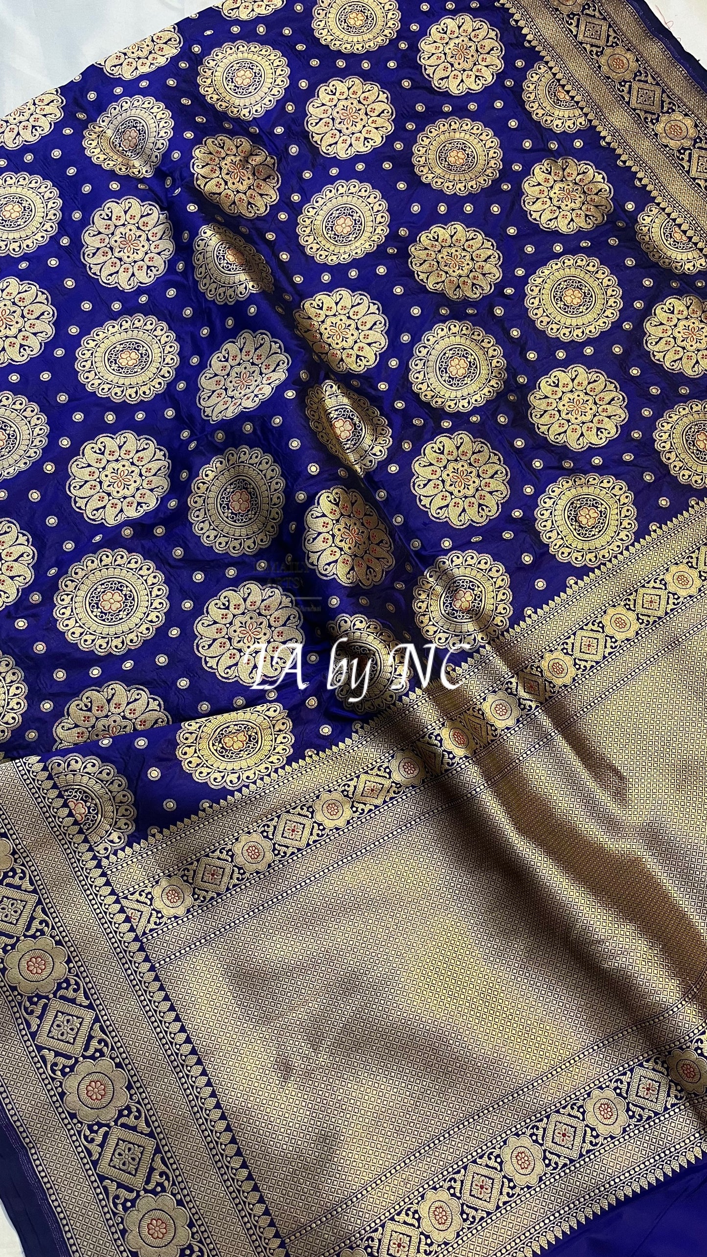Royal Banarasi Pure Katan Silk Pattu Meenakari Saree