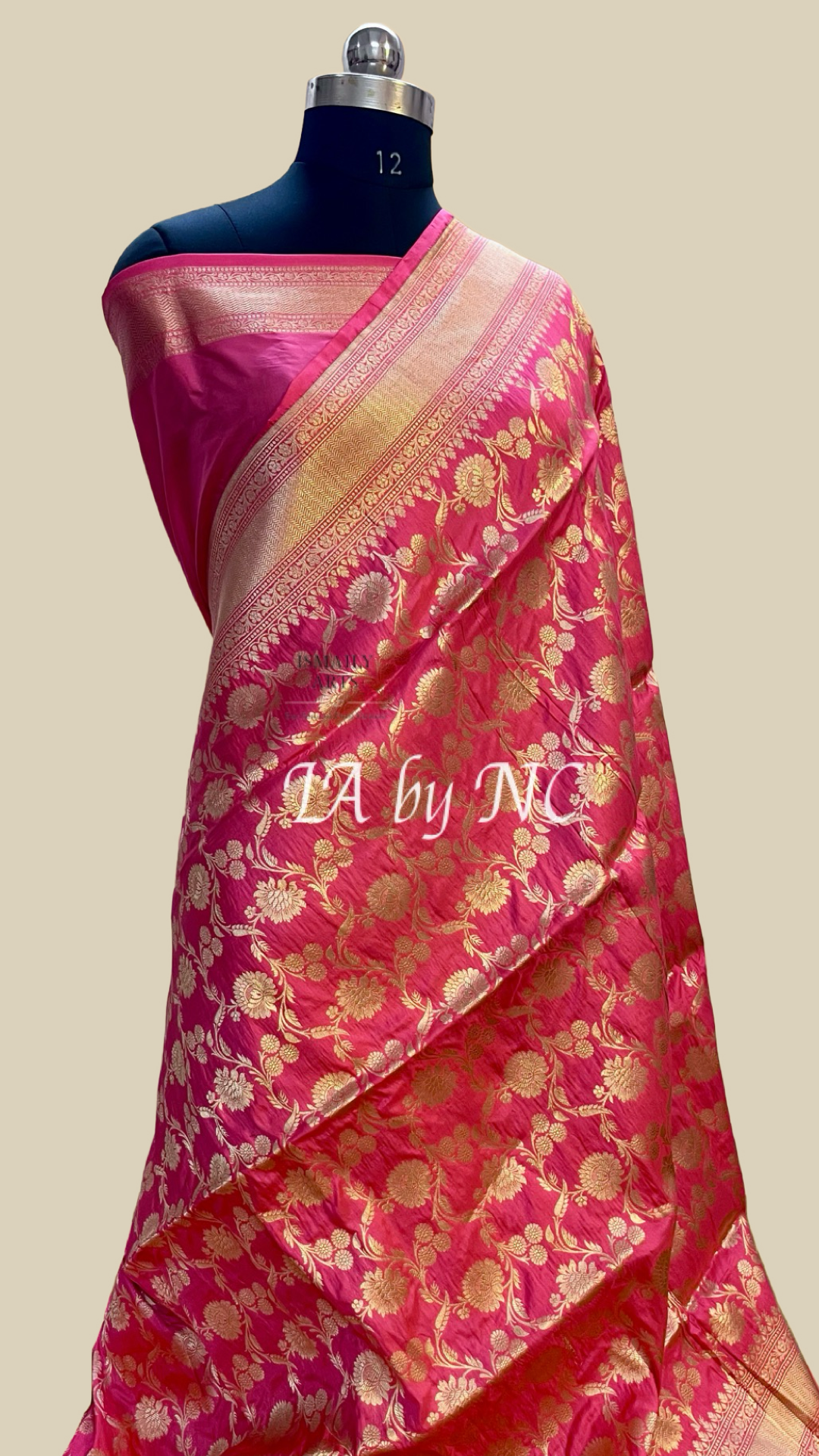 Punch Banarasi Pure Katan Silk Pattu Saree