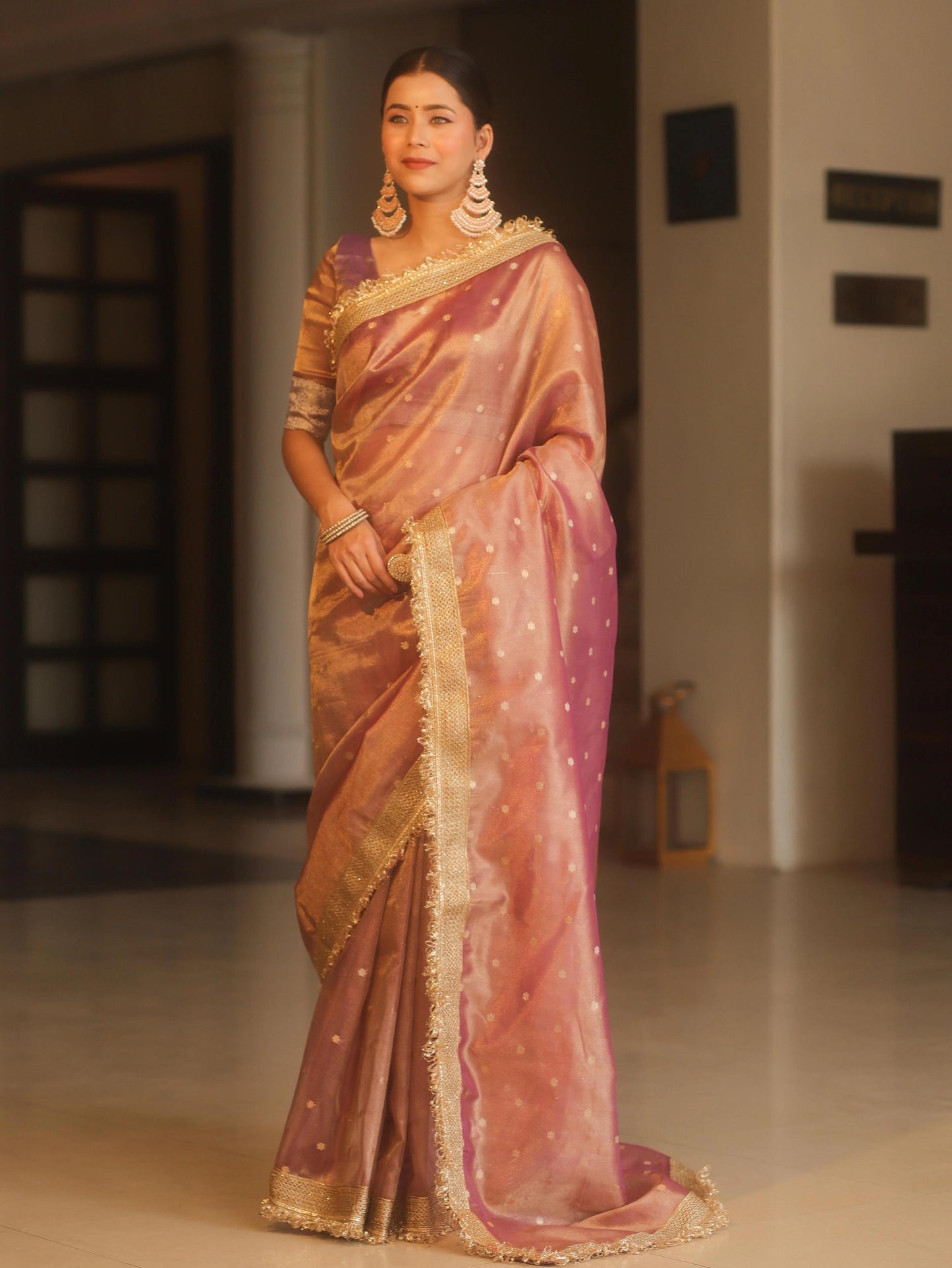 Banarasi Blend Tissue Silk Saree