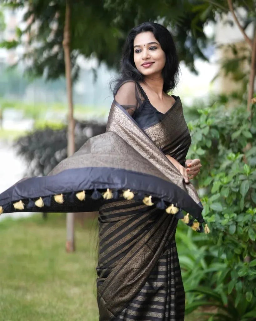Banarasi Blend Khaddi Georgette Saree