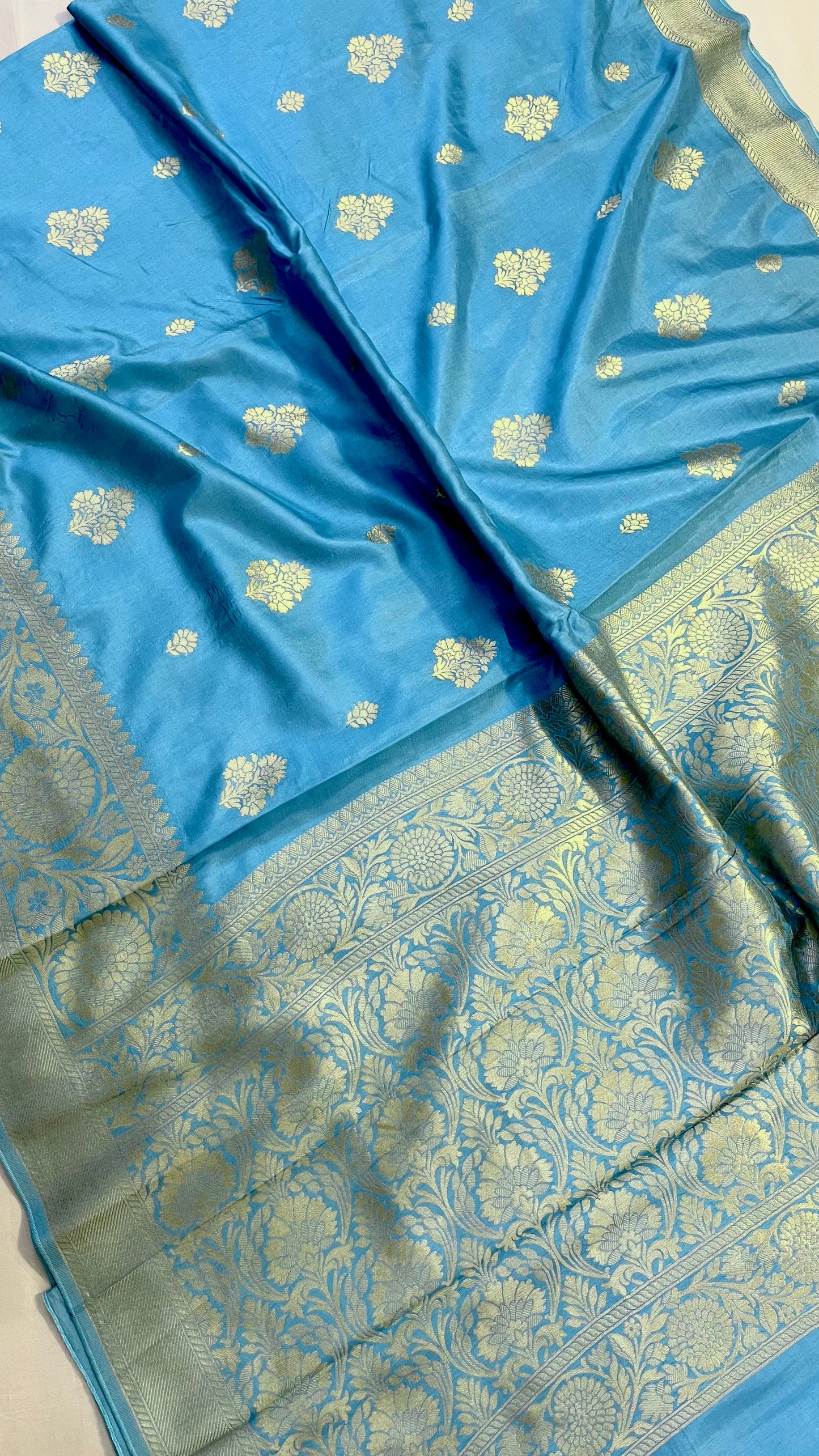 Banarasi Blend Pure Mashru Silk Saree
