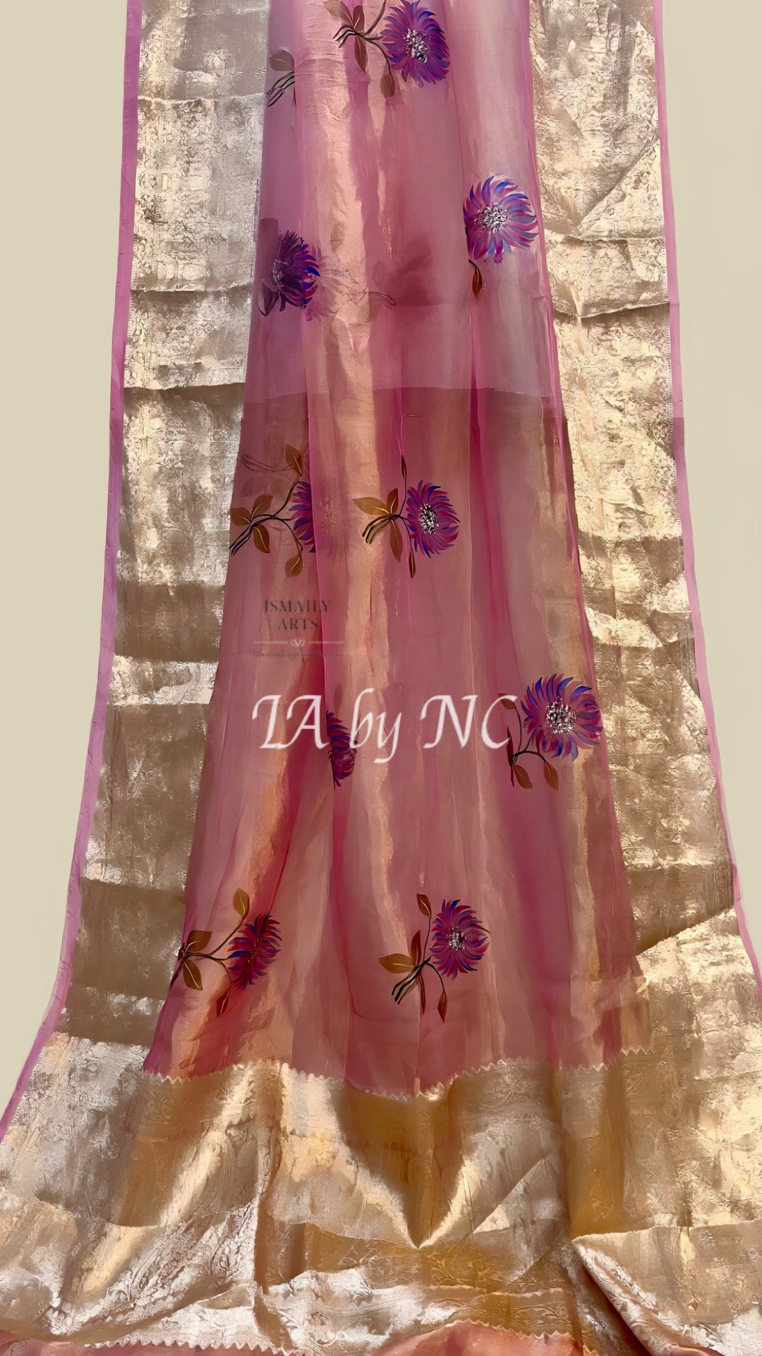 Baby Banarasi Pure Tissue Silk Saree