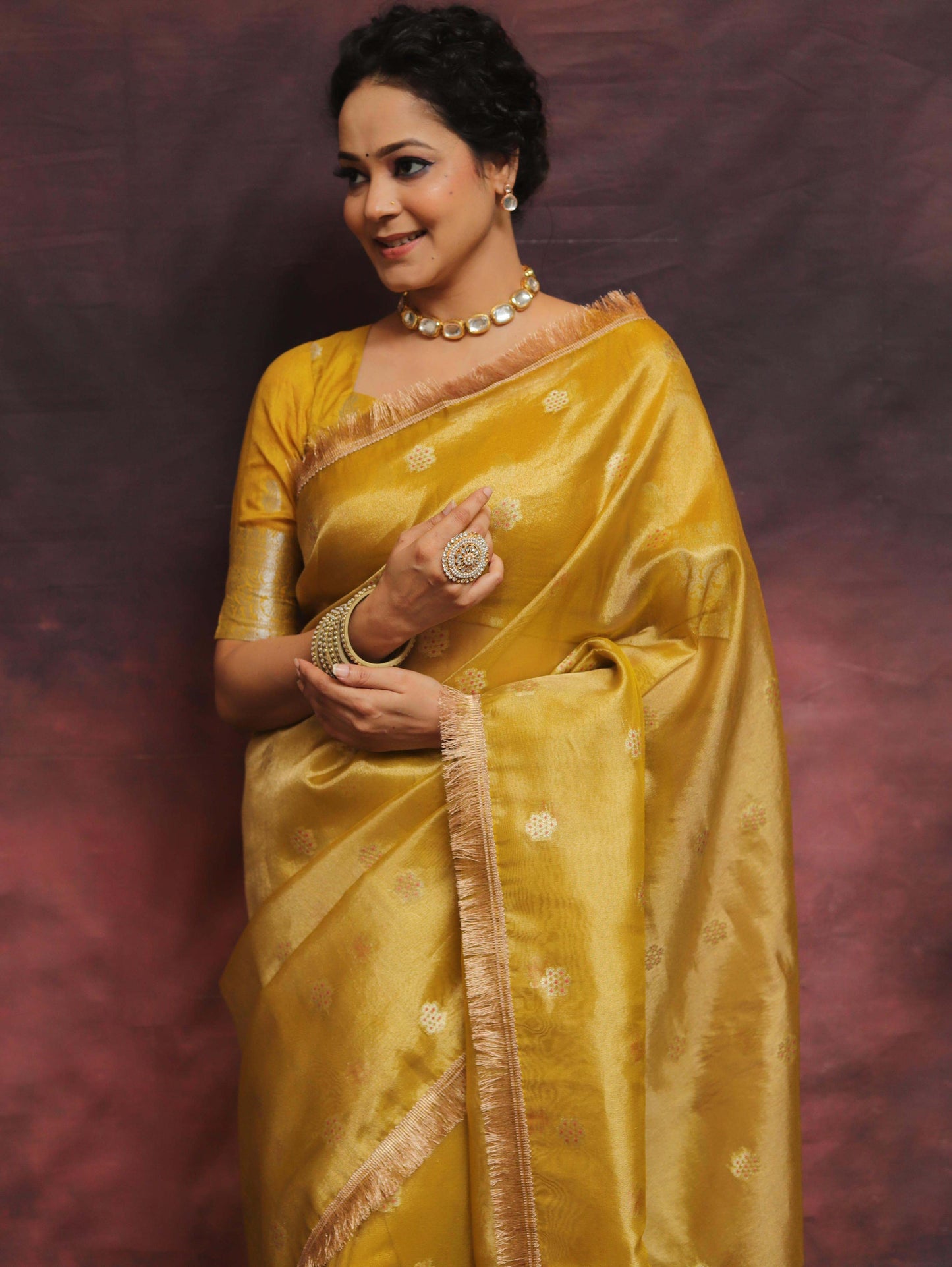 Banarasi Blend Tissue Silk Saree