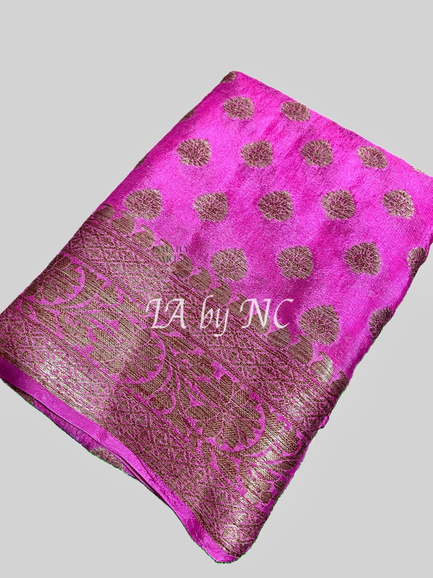 Fandango Banarasi Pure Chiffon Georgette Saree