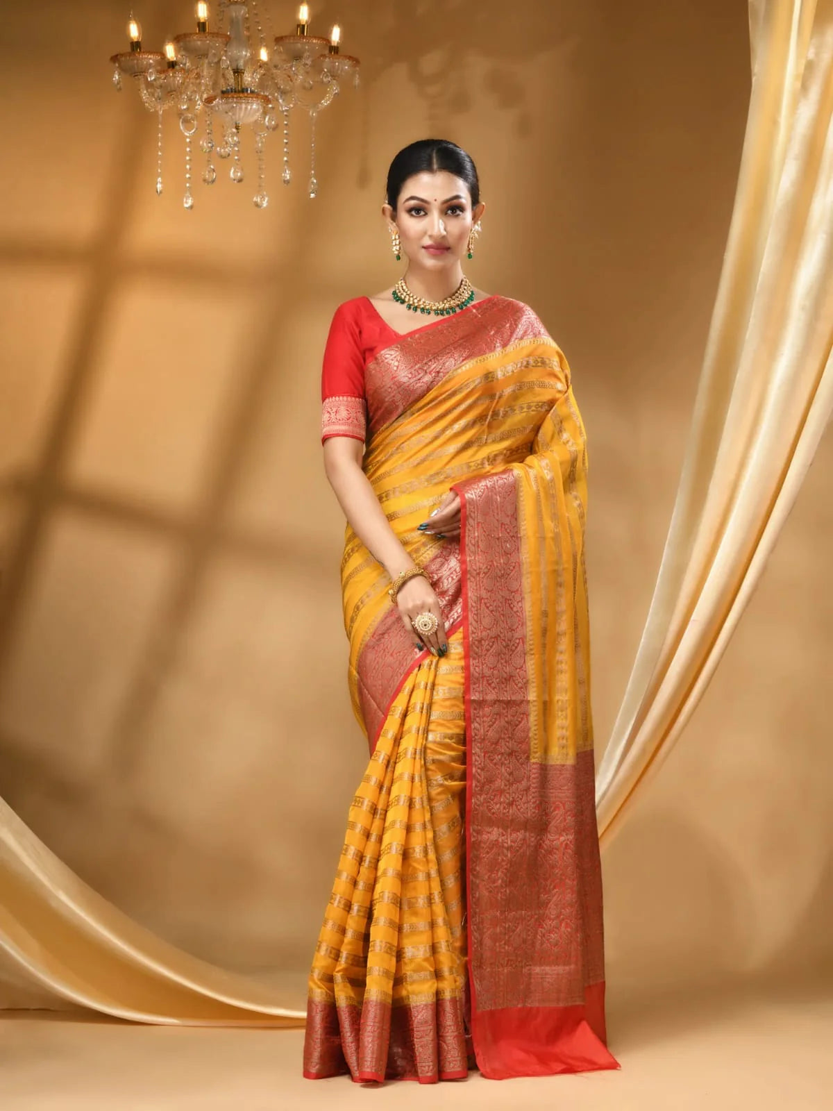 Banarasi Blend Khaddi Georgette Saree
