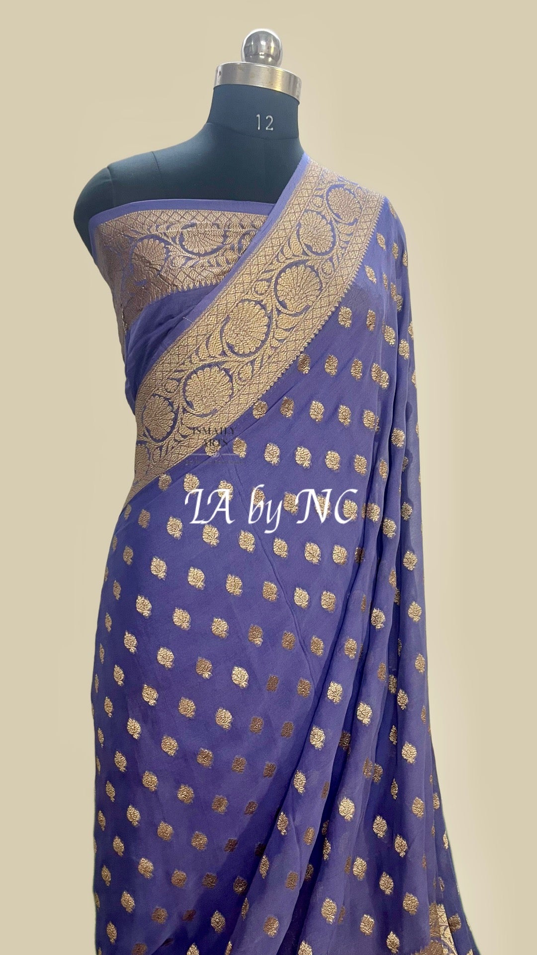 Resene Banarasi Pure Khaddi Georgette Saree