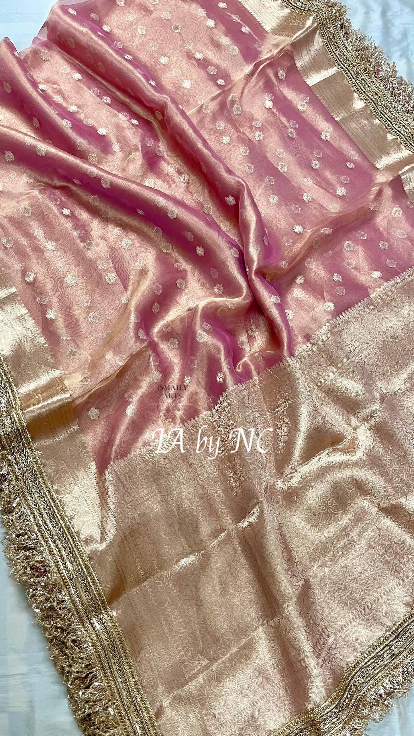 Punch Banarasi Pure Tissue Silk Saree