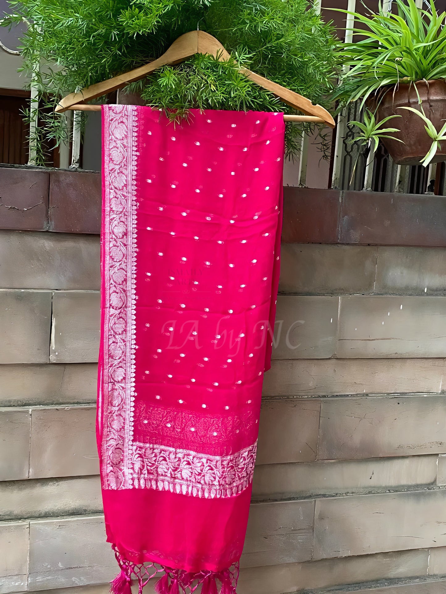 Ruby Banarasi Pure Khaddi Georgette dupatta