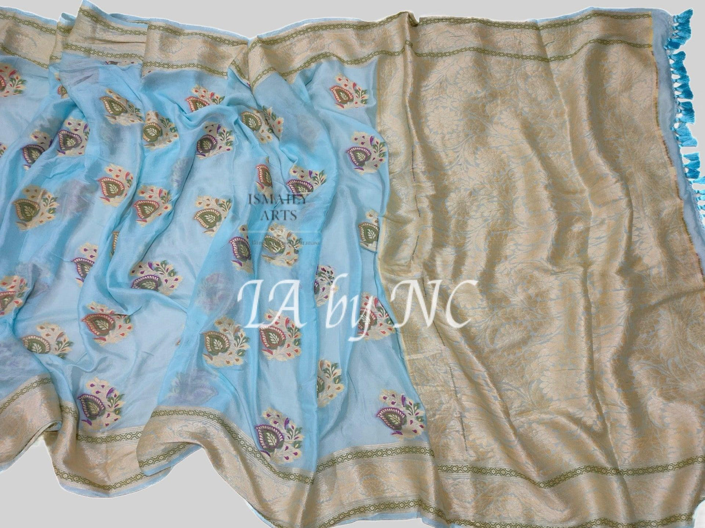 Baby Banarasi Pure Chiffon Georgette Saree