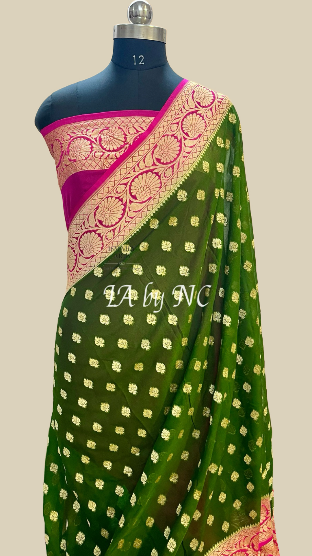 Fern Banarasi Pure Khaddi Georgette Sarees