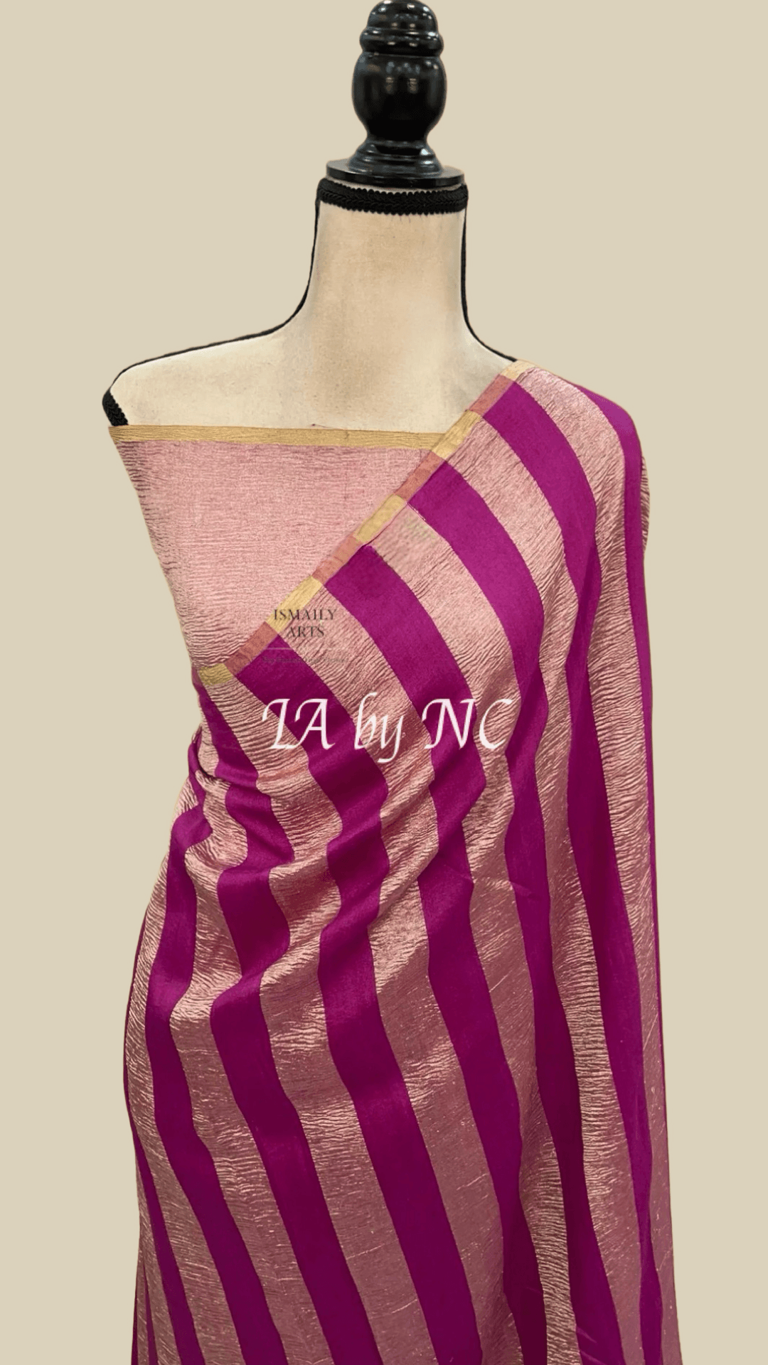Amaranth Banarasi Pure Munga Silk Saree