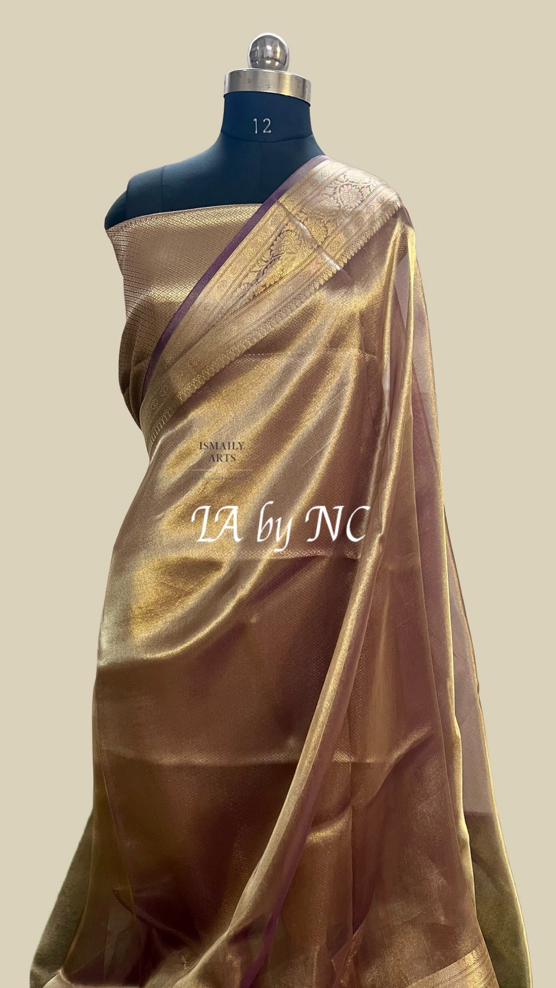 Byzantine Banarasi Pure Tissue Silk Saree