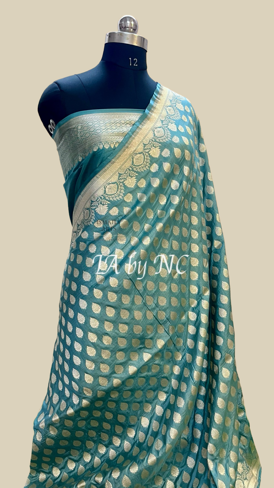 Jungle Banarasi Pure Katan Silk Pattu Saree