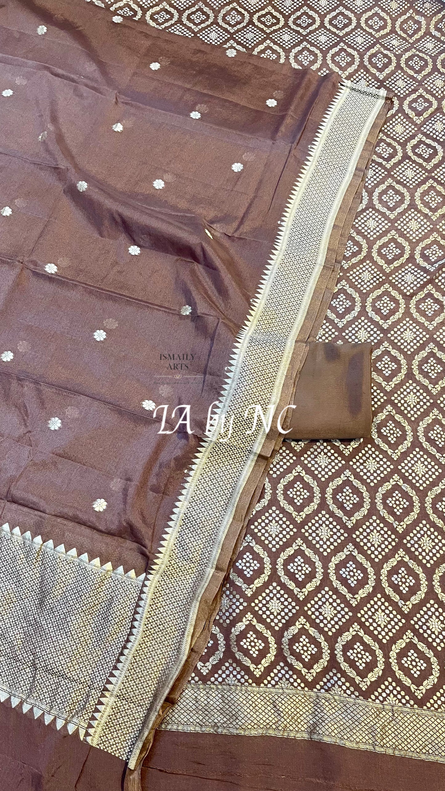 Penny Banarasi Pure Khaddi Georgette Dress materials
