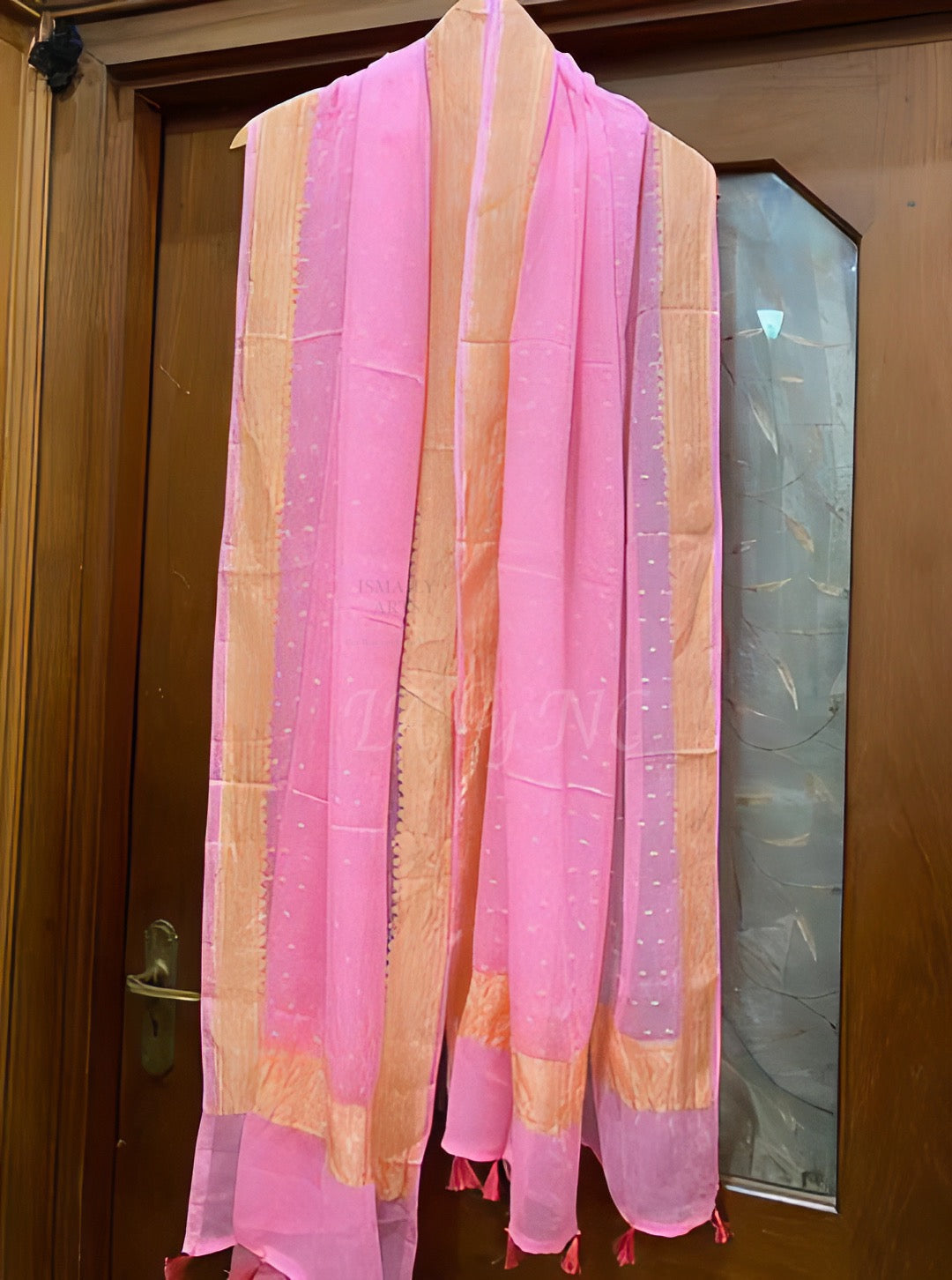 Taffy Banarasi Pure Khaddi Georgette Dupatta
