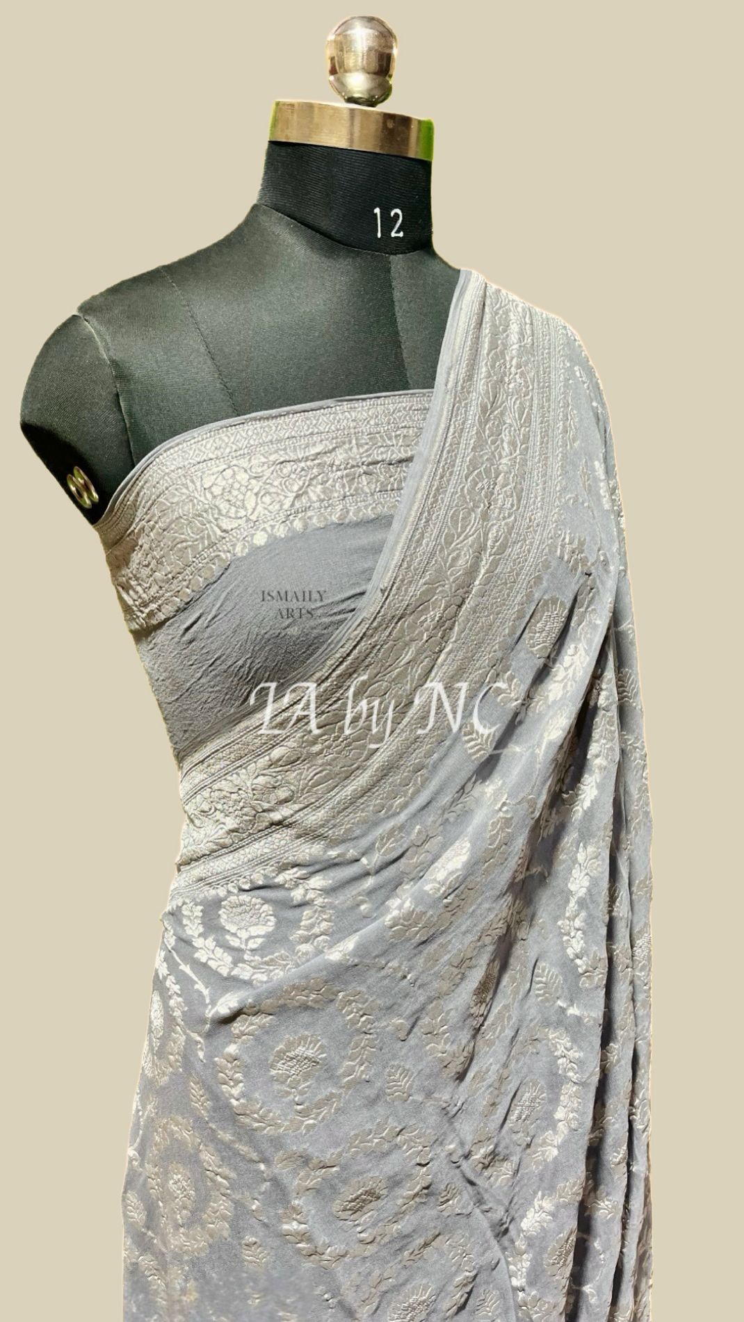 Thunder Banarasi Pure Khaddi Georgette Saree