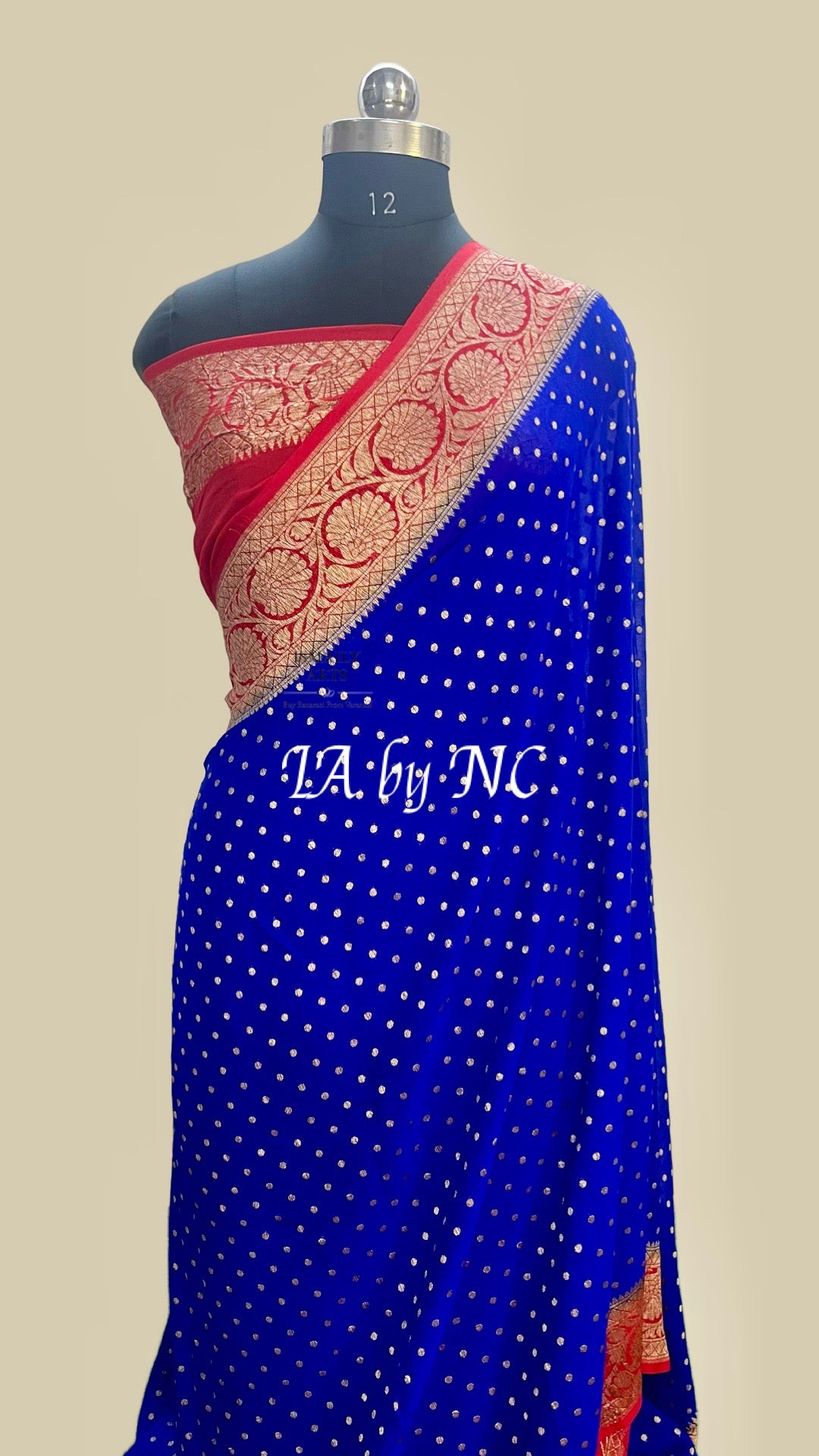 Royal Banarasi Pure Khaddi Georgette Saree
