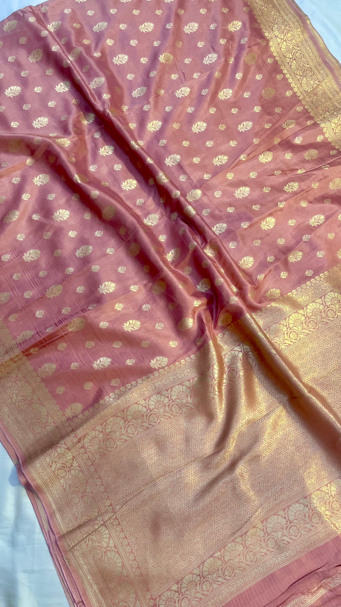 Banarasi Blend Pure Mashru Silk Saree