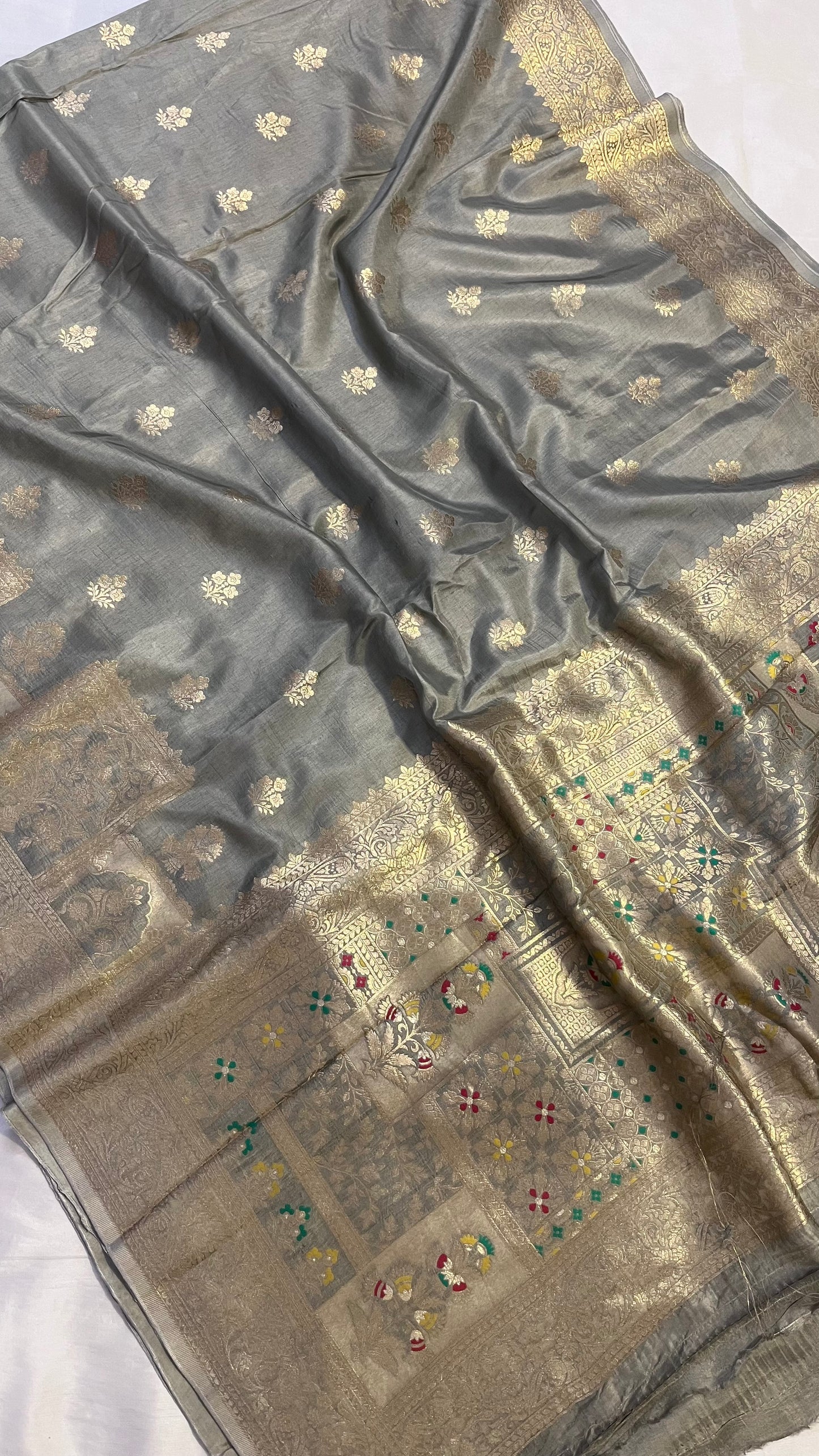 Banarasi Blend Pure Mashru Silk Saree