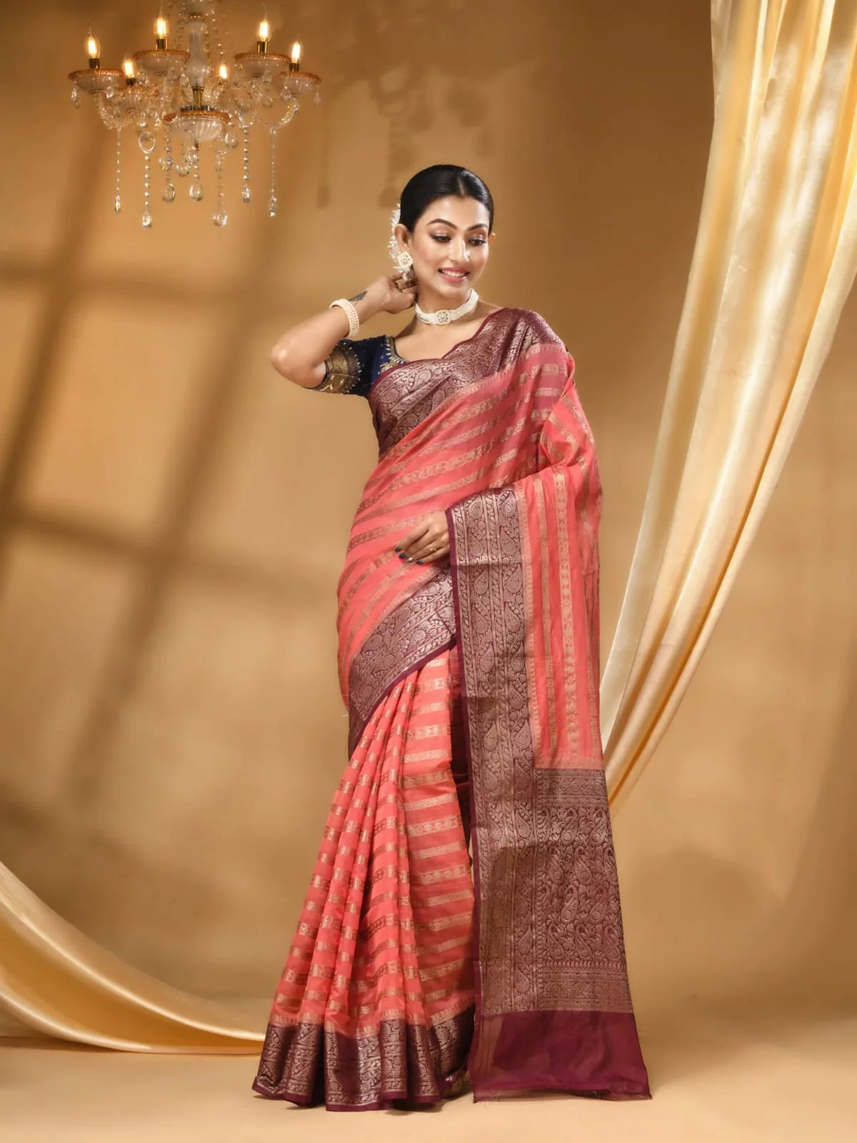 Banarasi Blend Khaddi Georgette Saree