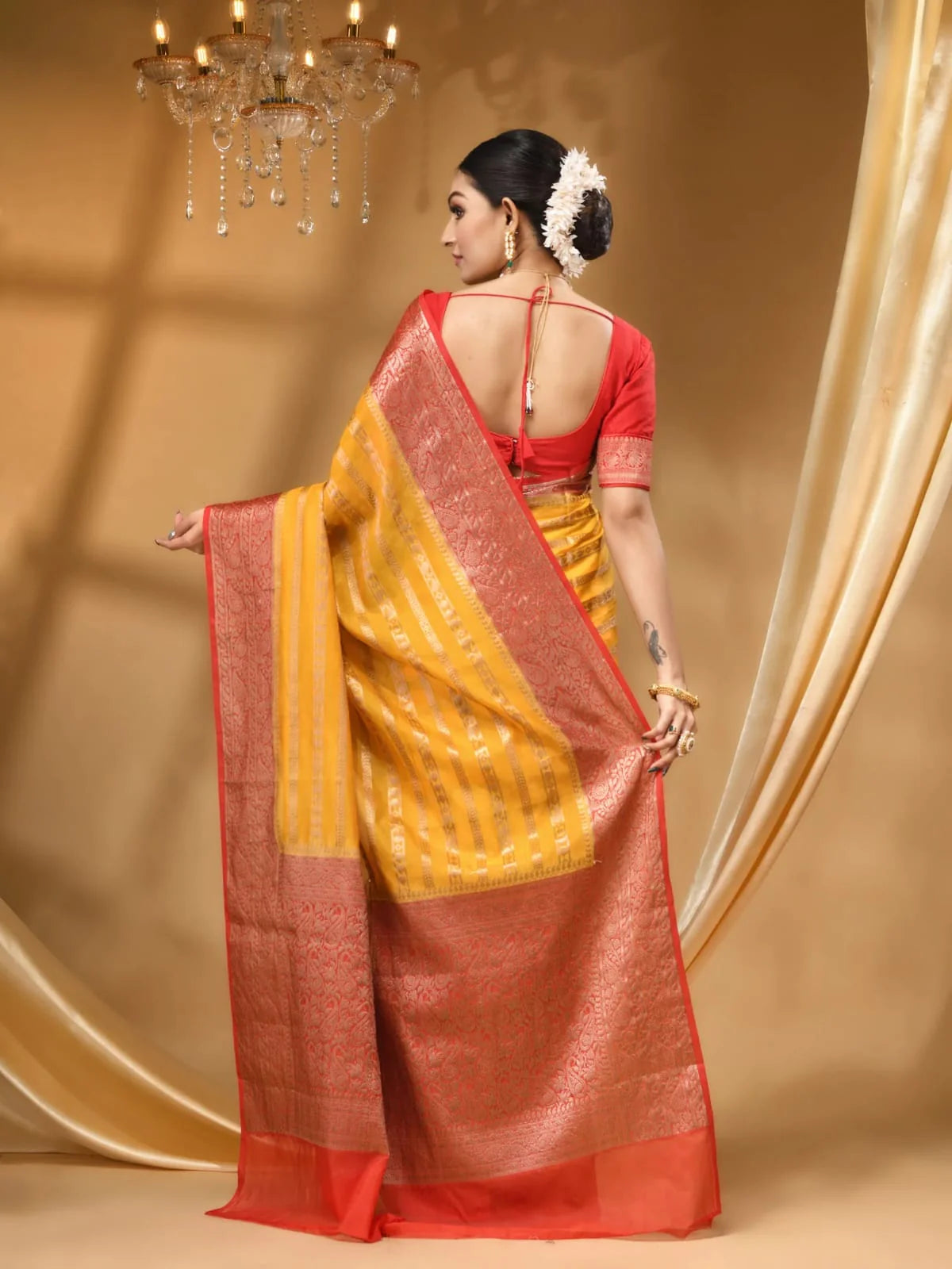 Banarasi Blend Khaddi Georgette Saree