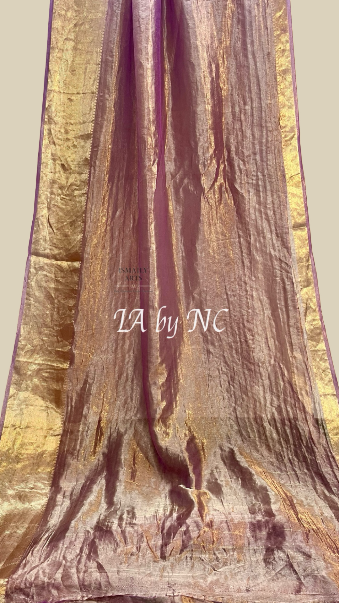 Plum Banarasi Pure Tissue Silk Saree
