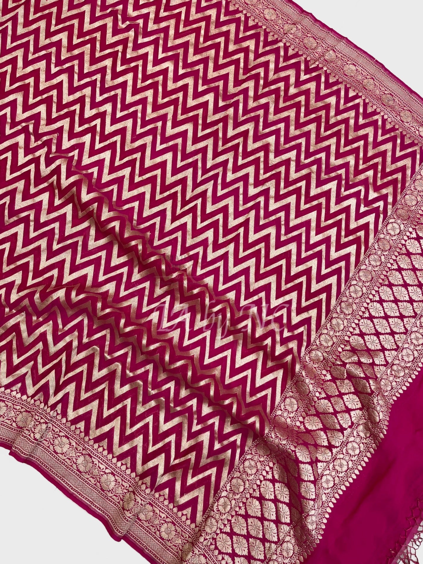 Ruby Banarasi Pure Khaddi Georgette Dupatta