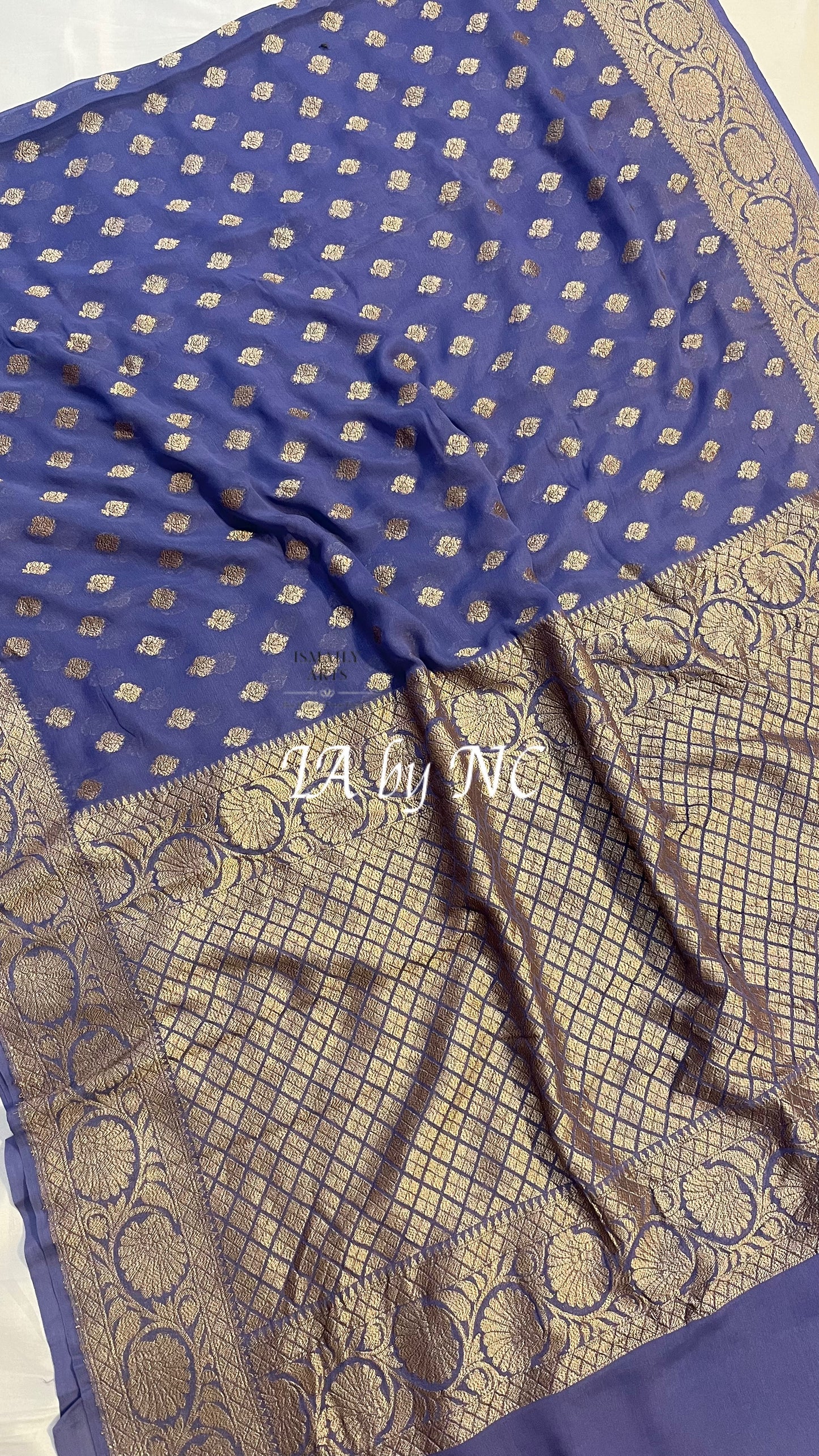Resene Banarasi Pure Khaddi Georgette Saree