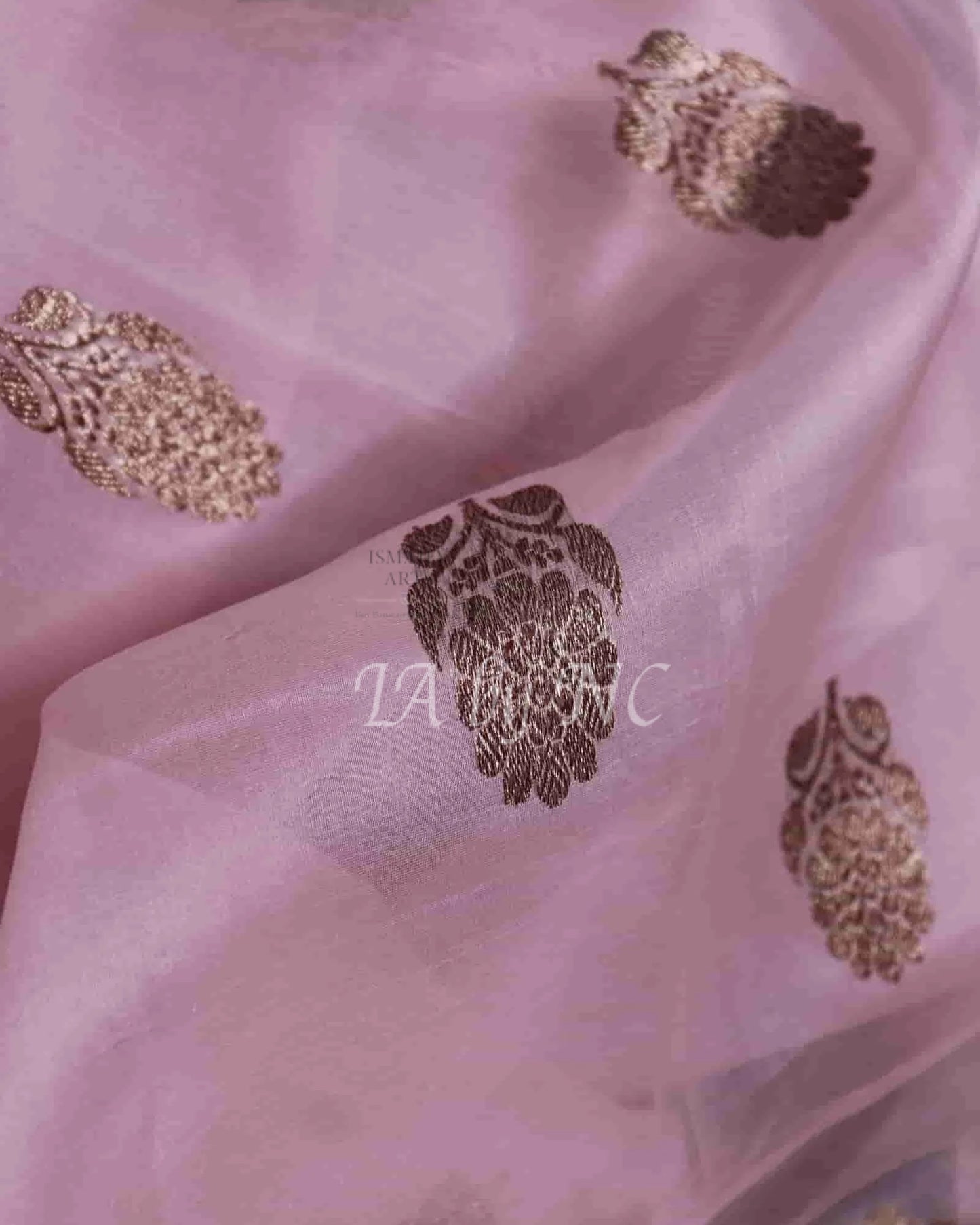 Baby Banarasi Pure Kora Silk Kadwa Saree