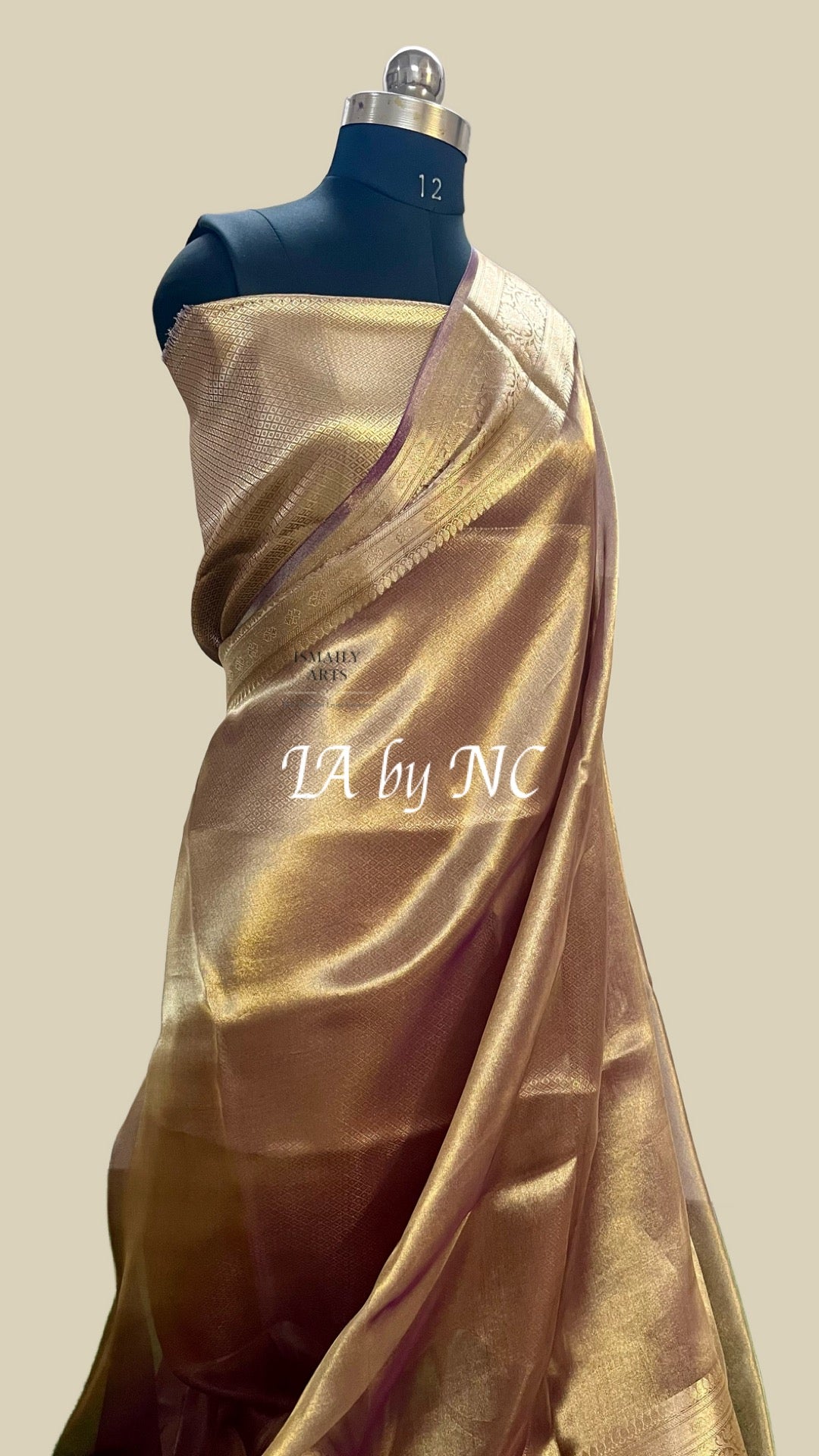 Byzantine Banarasi Pure Tissue Silk Saree