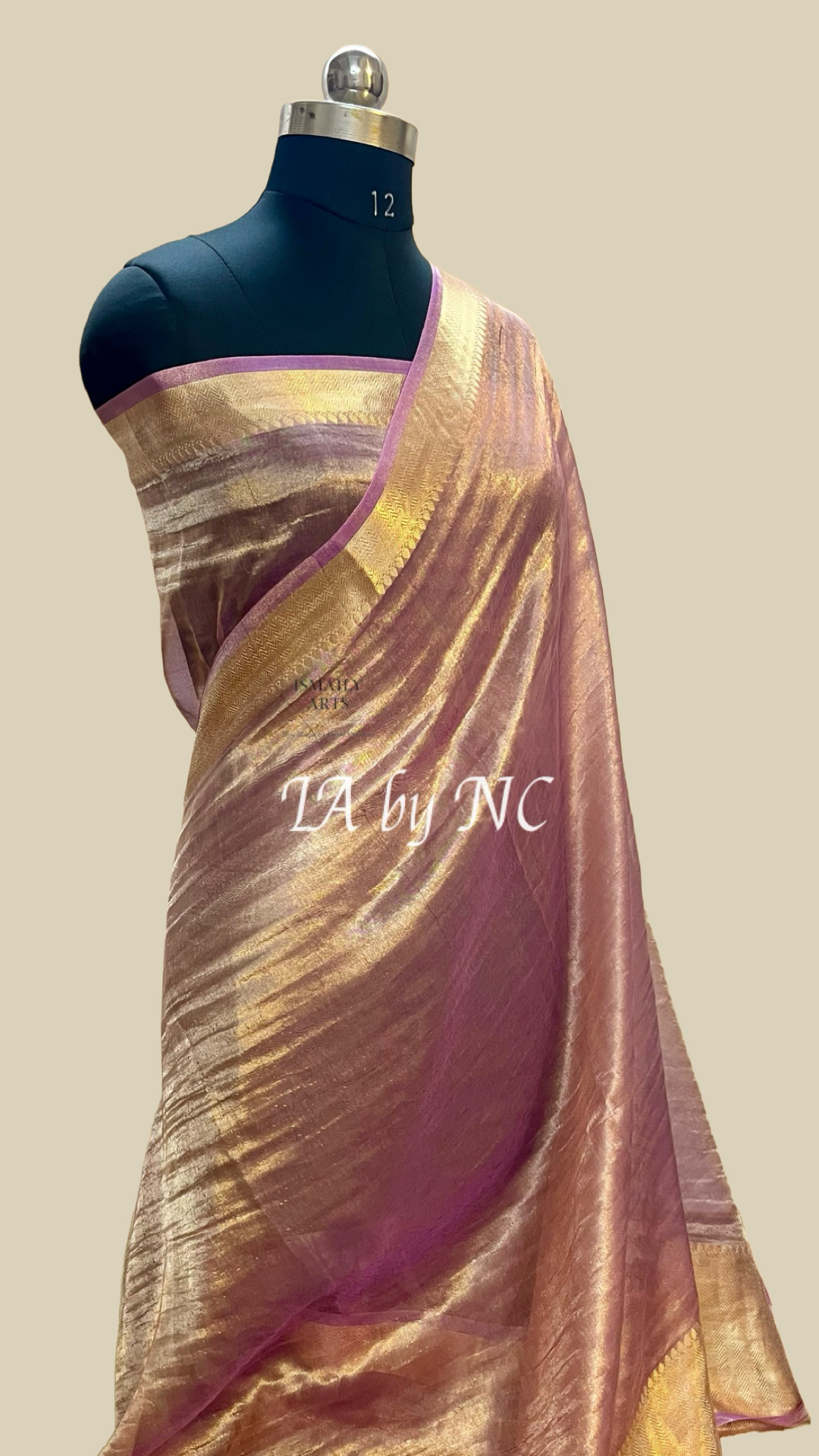 Plum Banarasi Pure Tissue Silk Saree
