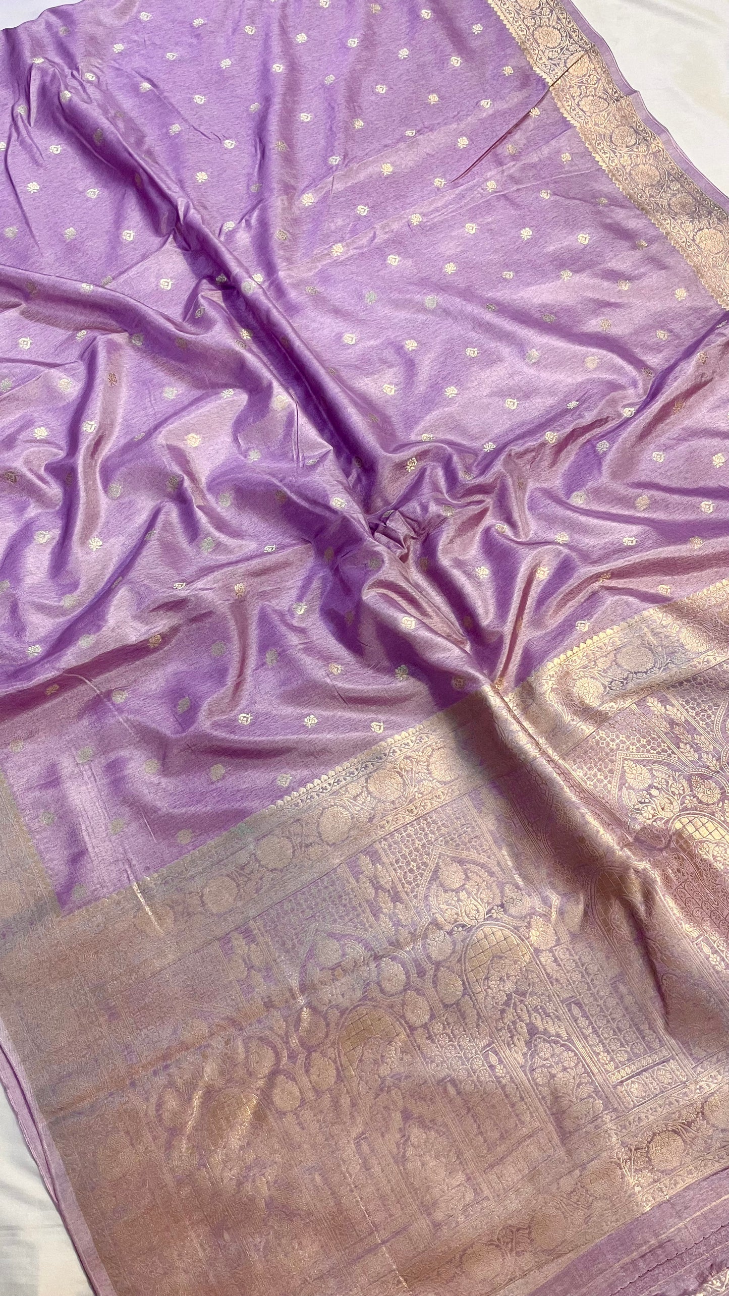 Banarasi Blend Pure Mashru Silk Saree