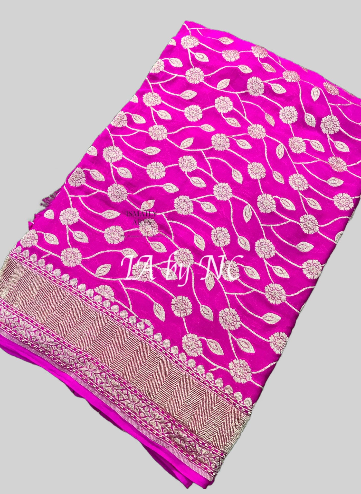 Rani Banarasi Pure Khaddi Georgette Dupatta