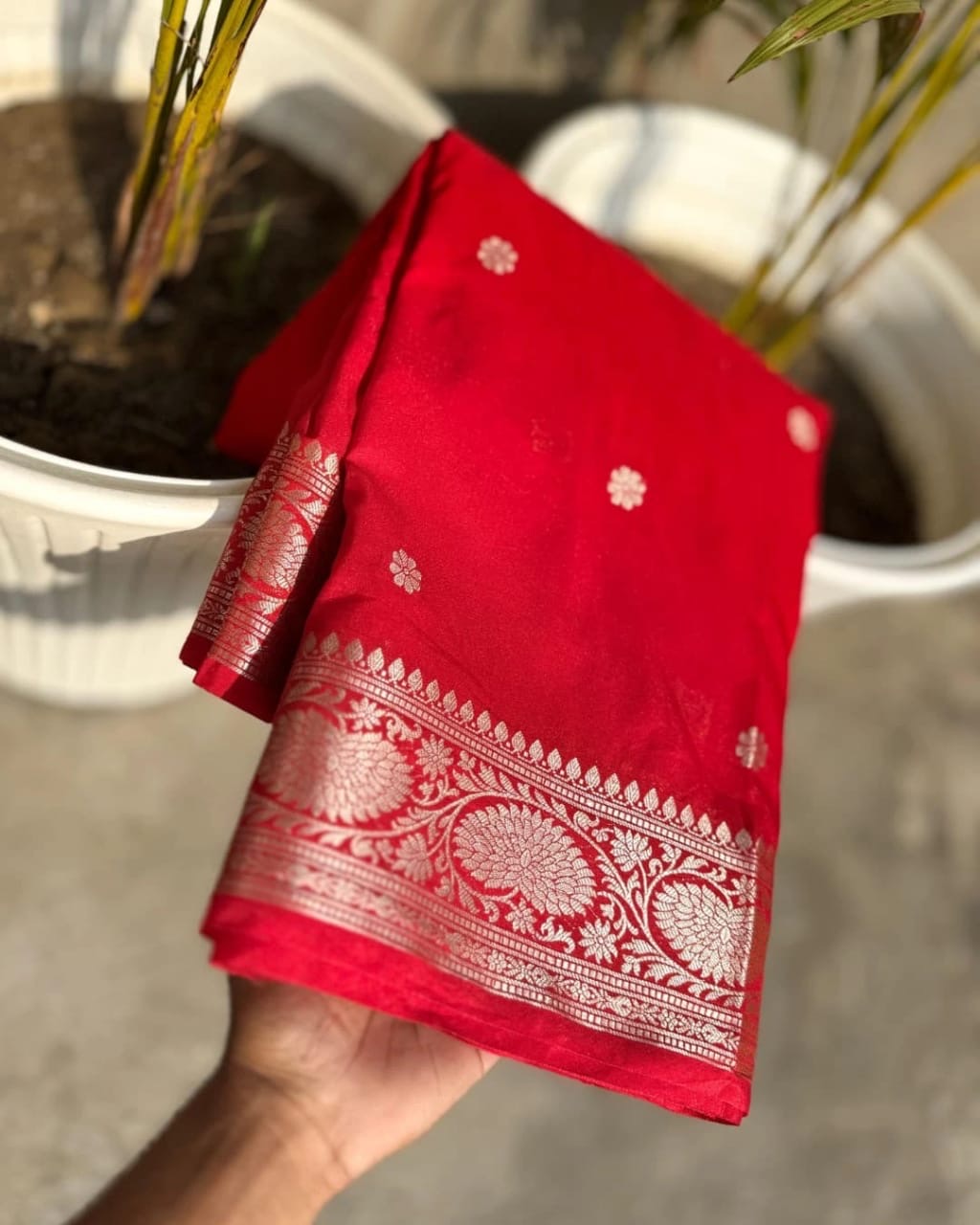 Banarasi Blend Khaddi Georgette Saree
