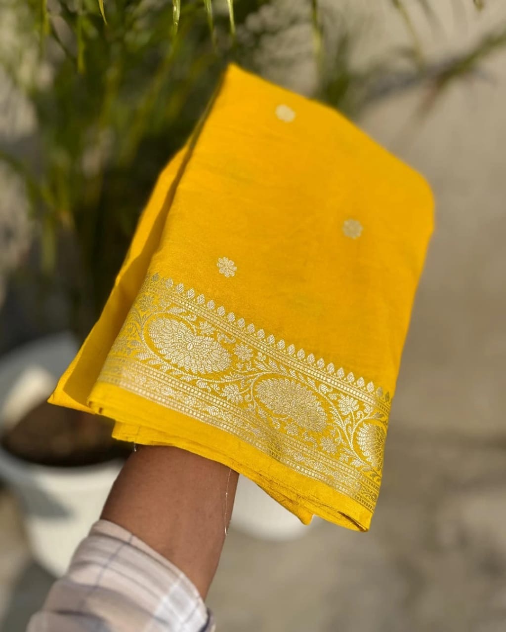 Banarasi Blend Khaddi Georgette Saree
