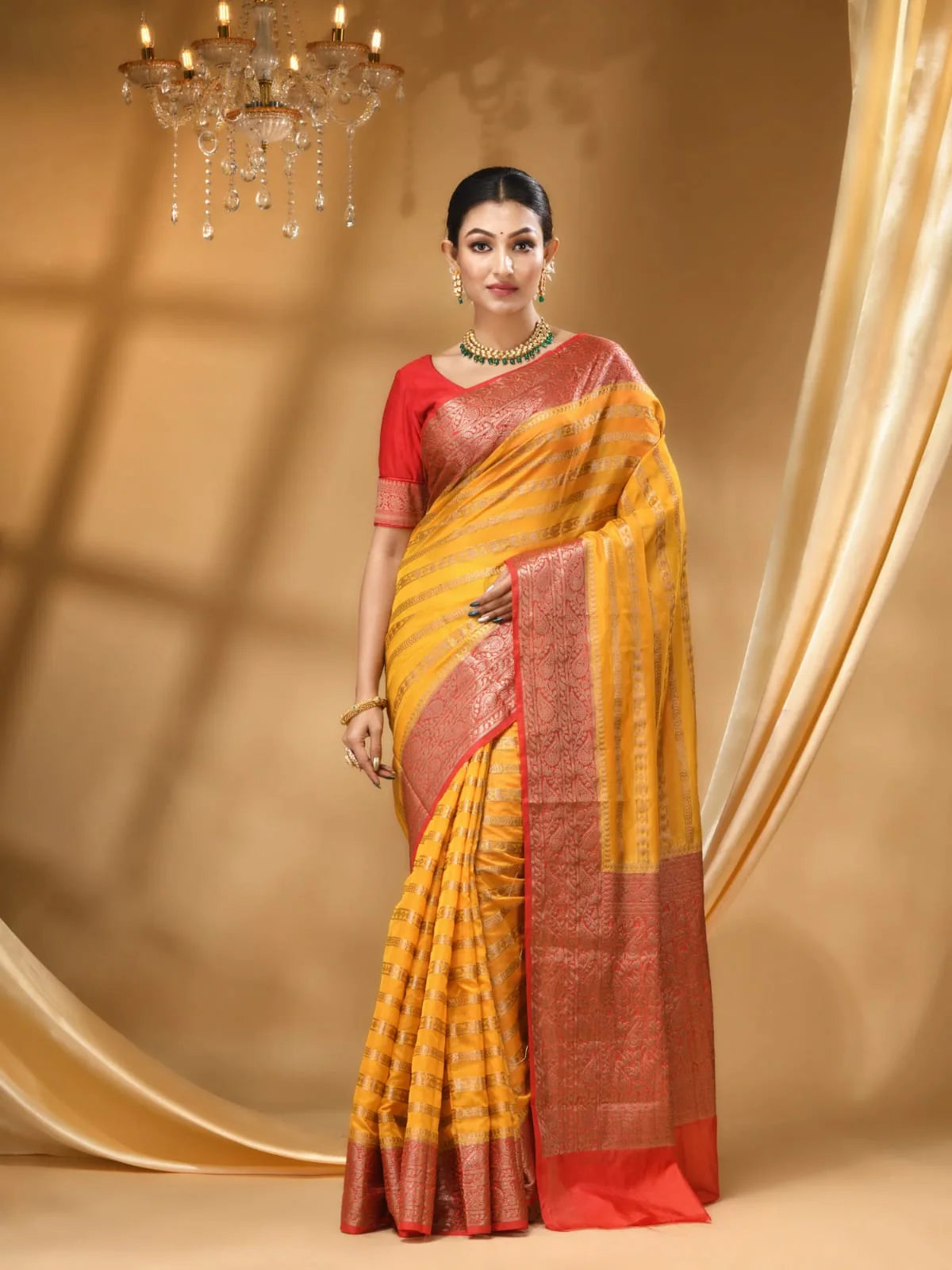Banarasi Blend Khaddi Georgette Saree
