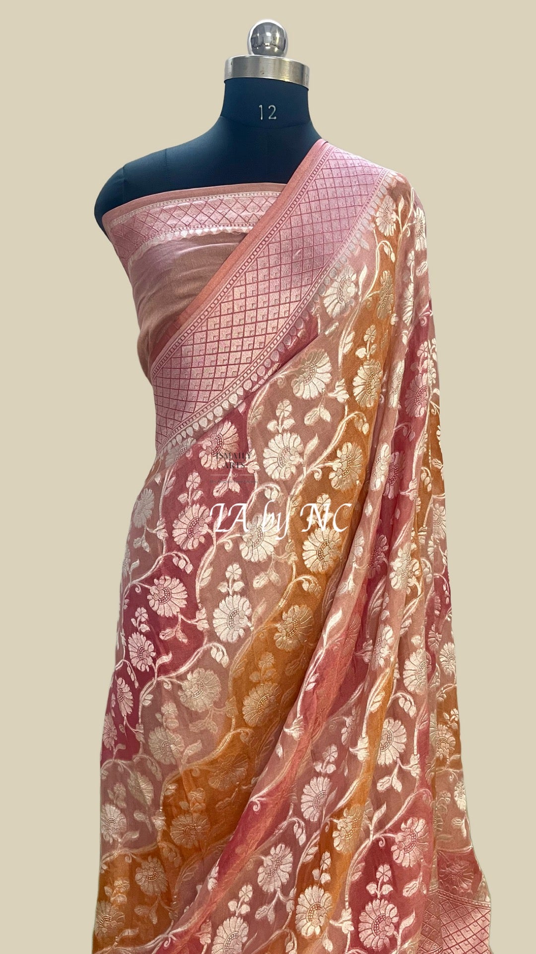 Banarasi Pure Khaddi Georgette Saree