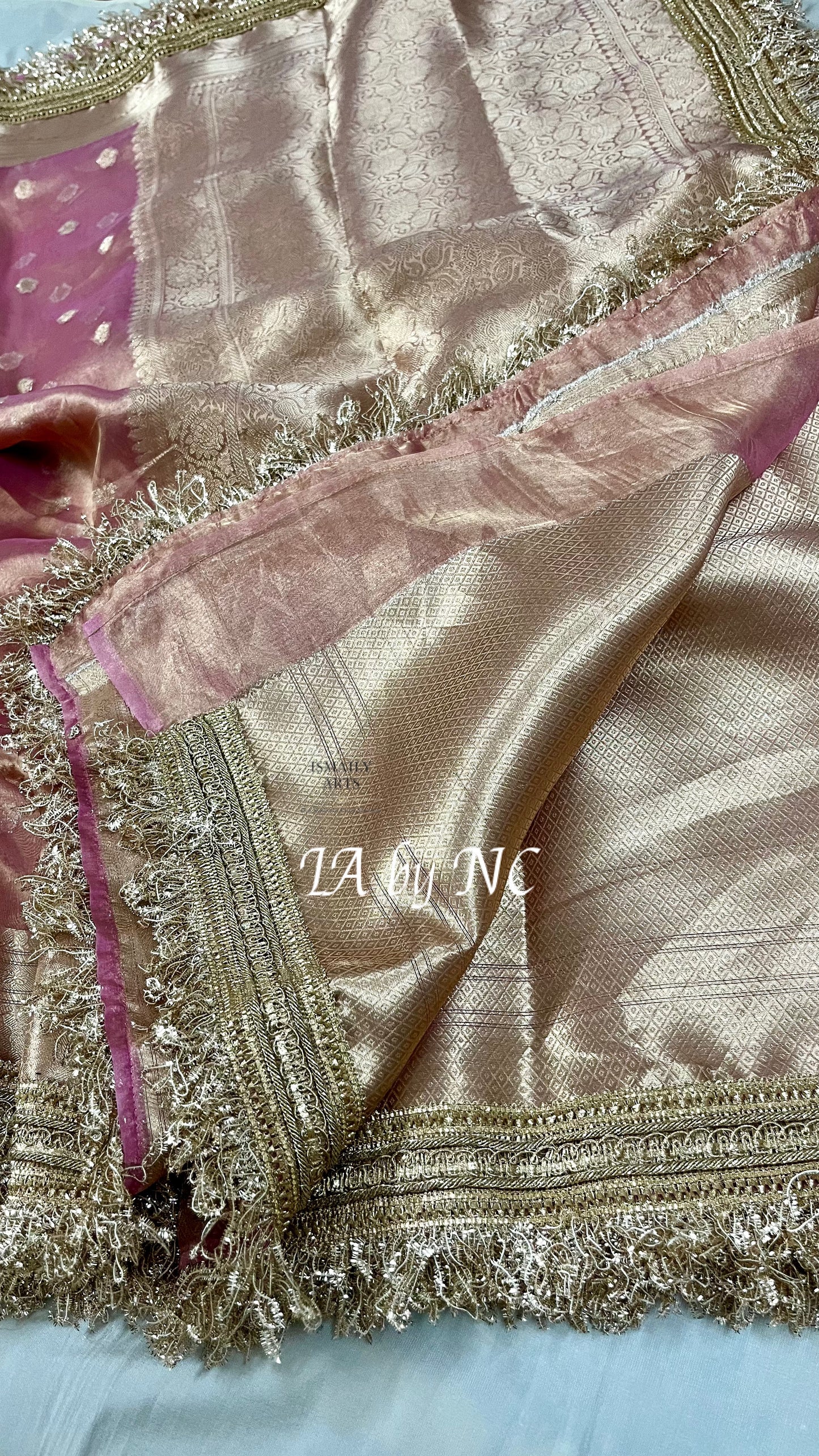 Punch Banarasi Pure Tissue Silk Saree