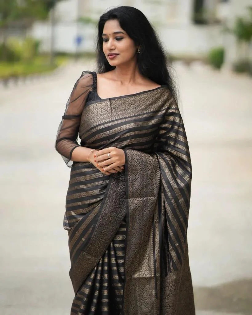 Banarasi Blend Khaddi Georgette Saree