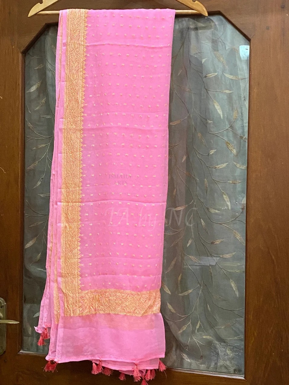 Taffy Banarasi Pure Khaddi Georgette Dupatta