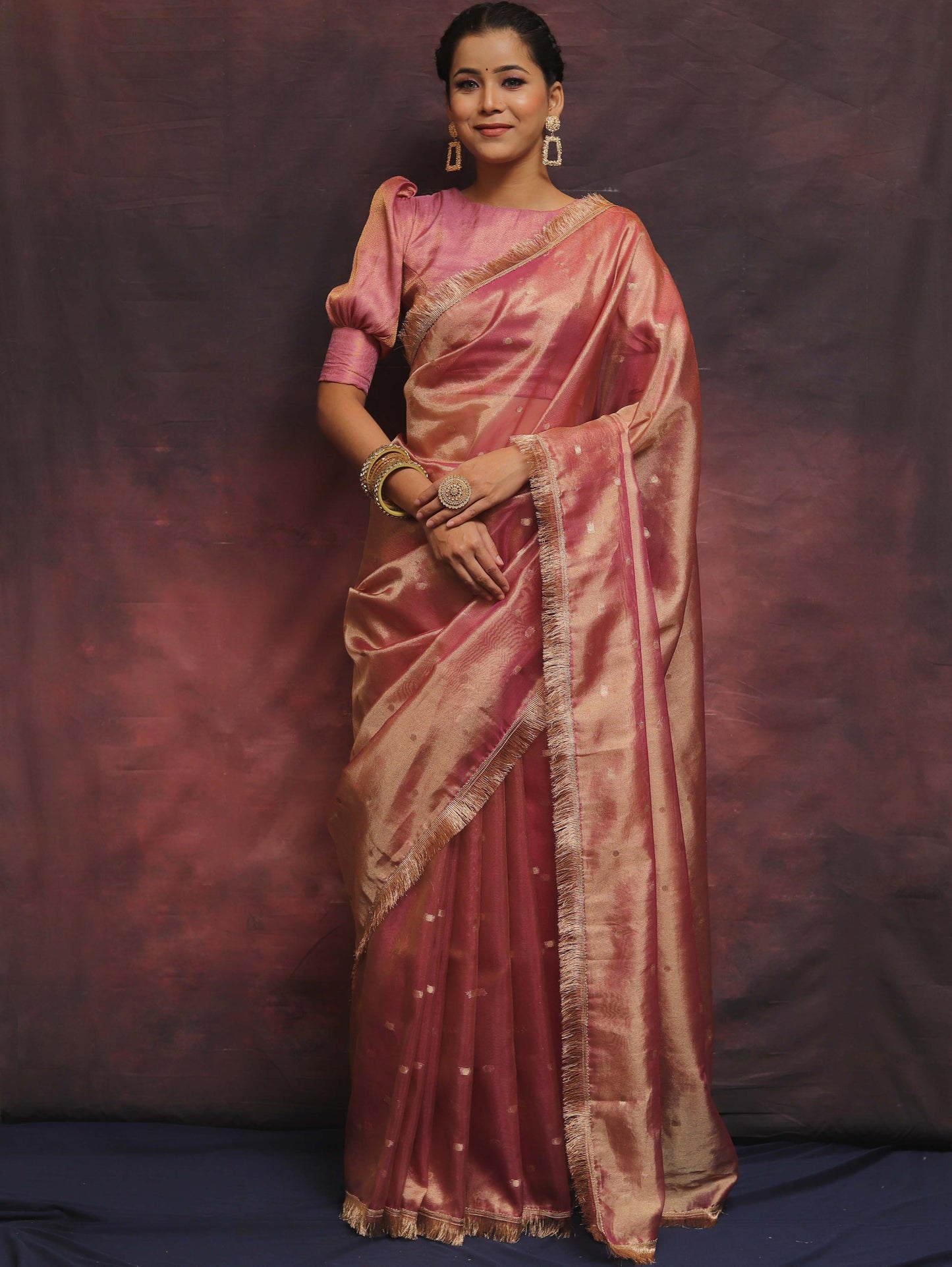 Banarasi Blend Tissue Silk Saree