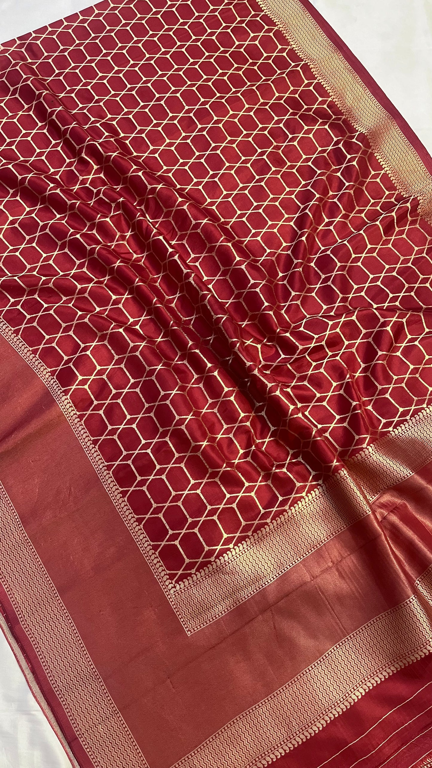 Banarasi Blend Mashru Silk Saree