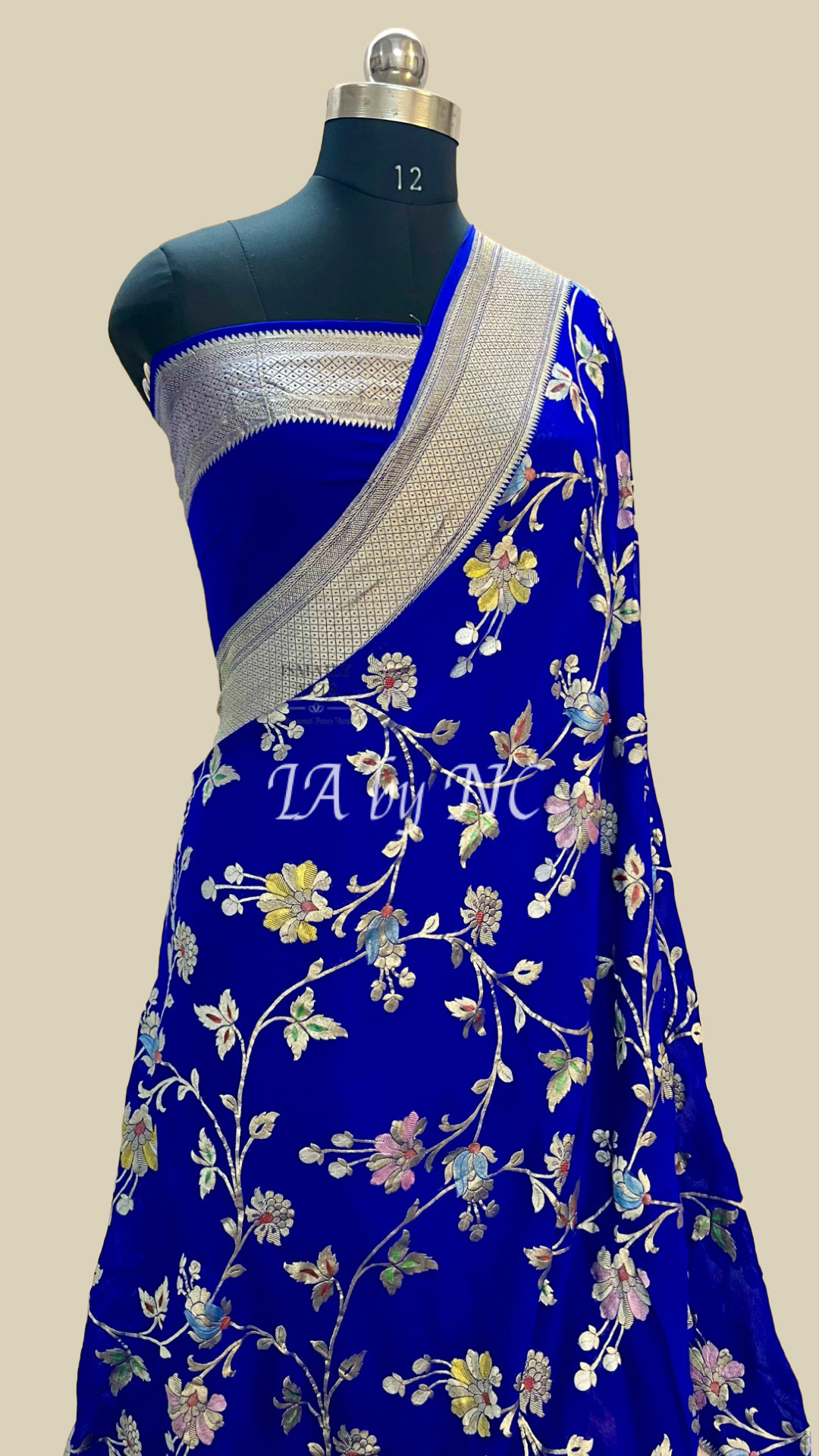 Royal Banarasi Pure Khaddi Georgette Saree