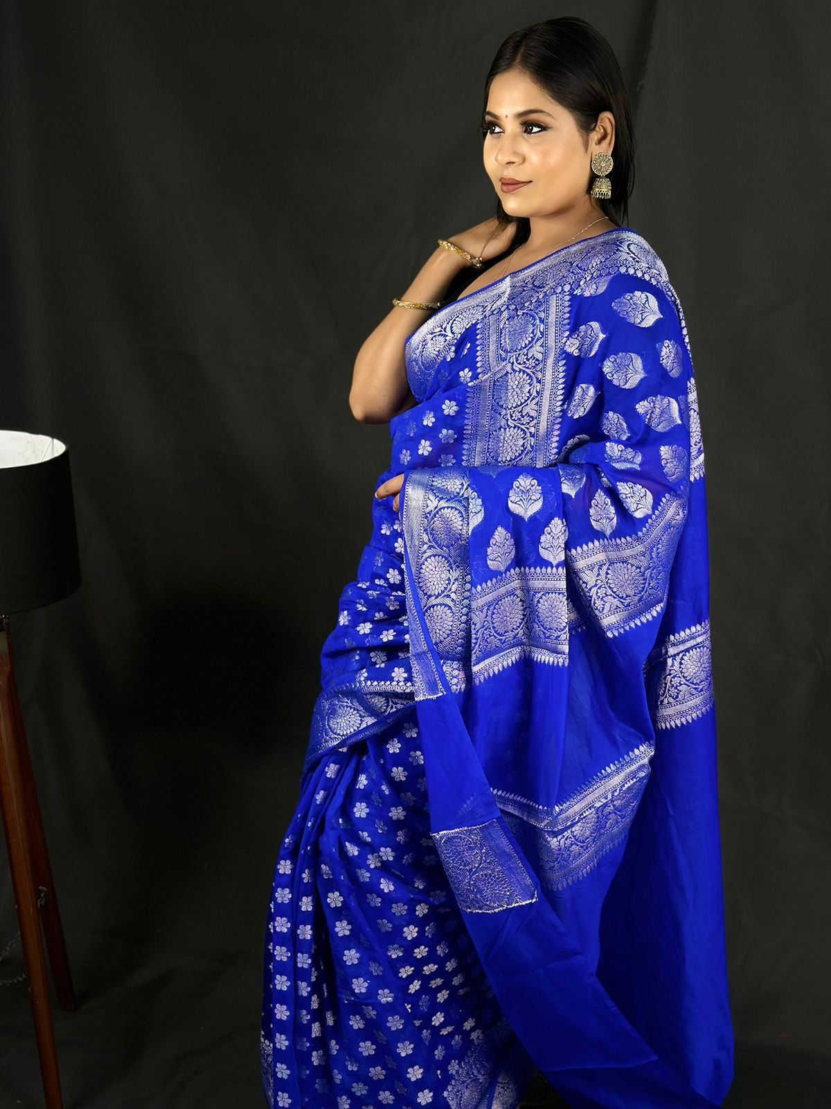Banarasi Blend Khaddi Georgette Saree