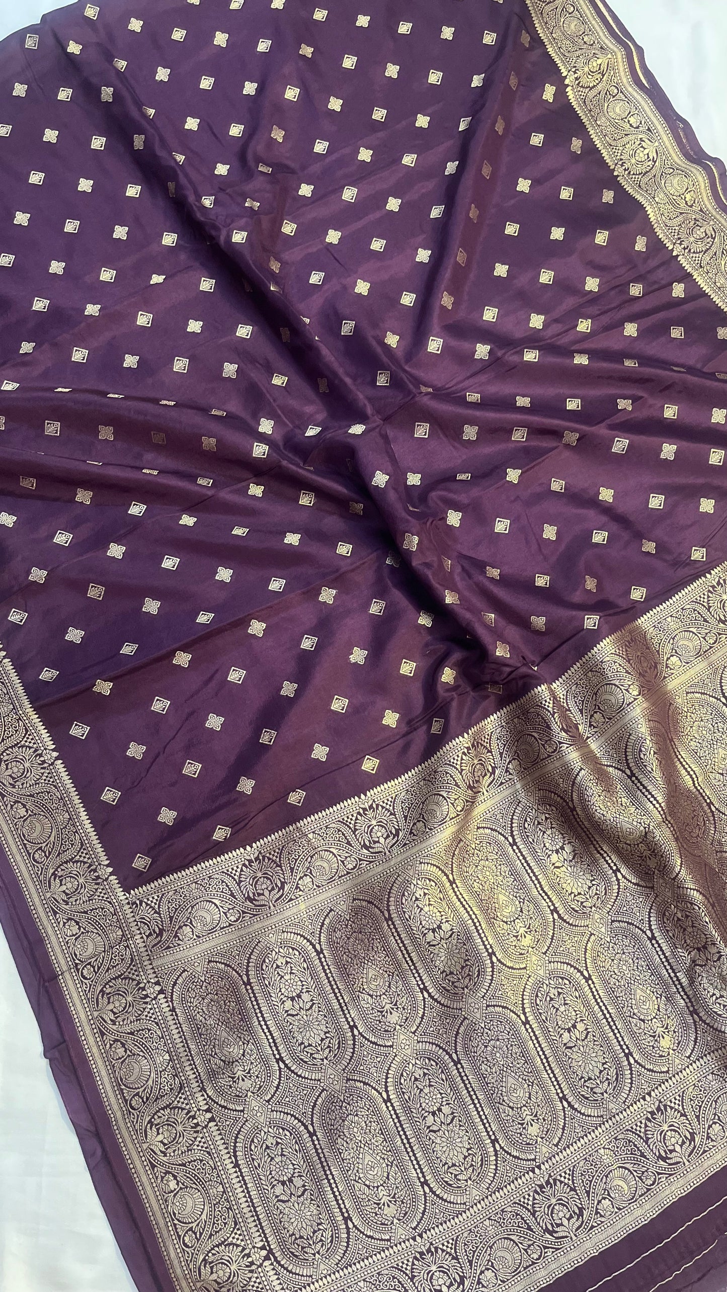 Banarasi Blend Pure Mashru Silk Saree